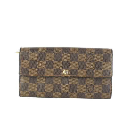 Louis Vuitton	Sarah Wallet Damier Ebene
