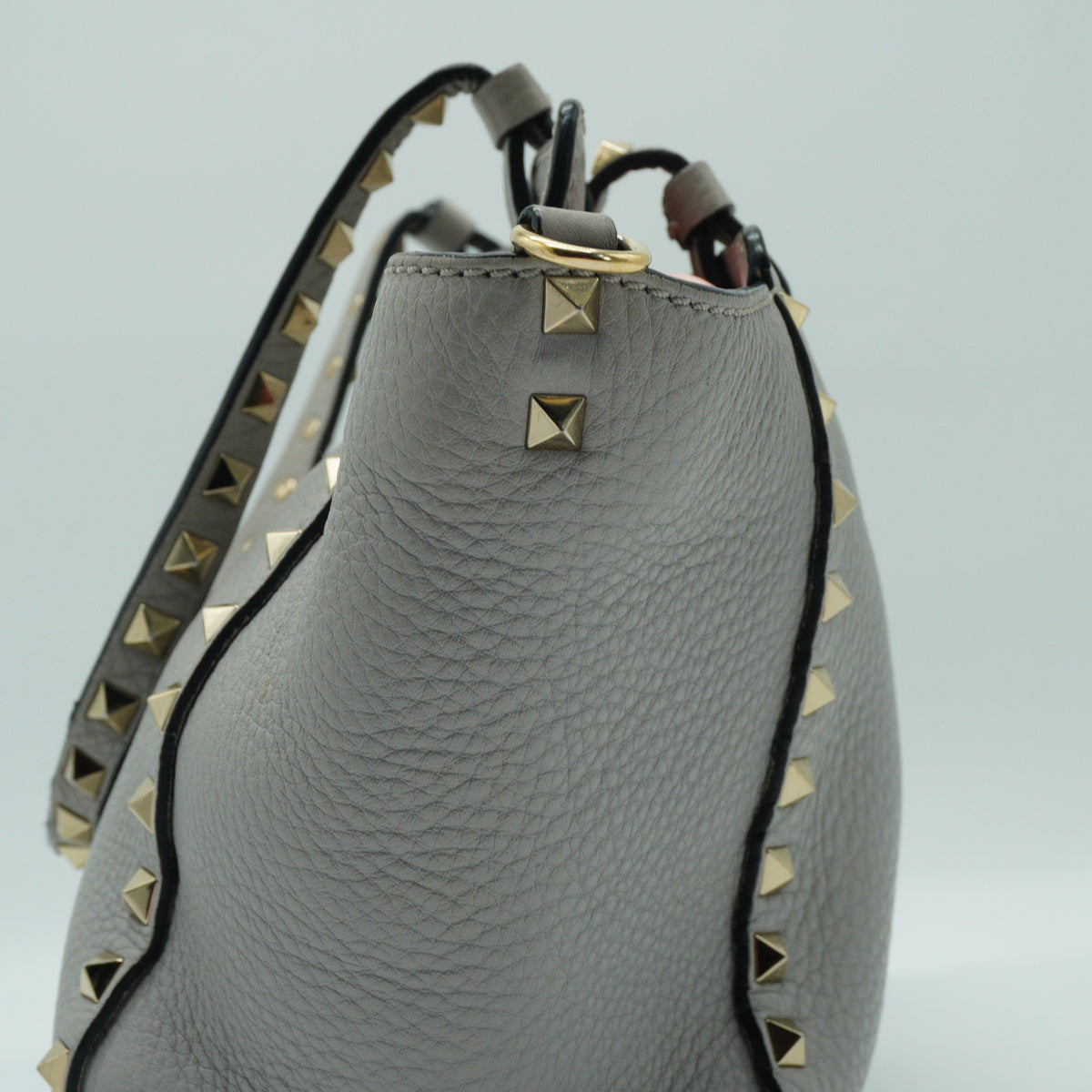Valentino Garavani Rockstud Leather Tote bag SHW