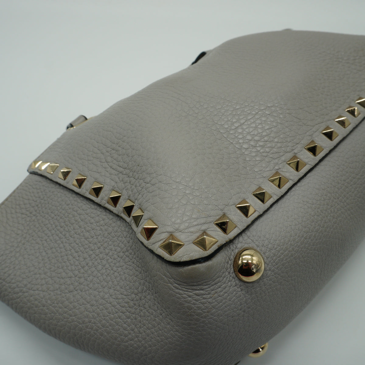 Valentino Garavani Rockstud Leather Tote bag SHW