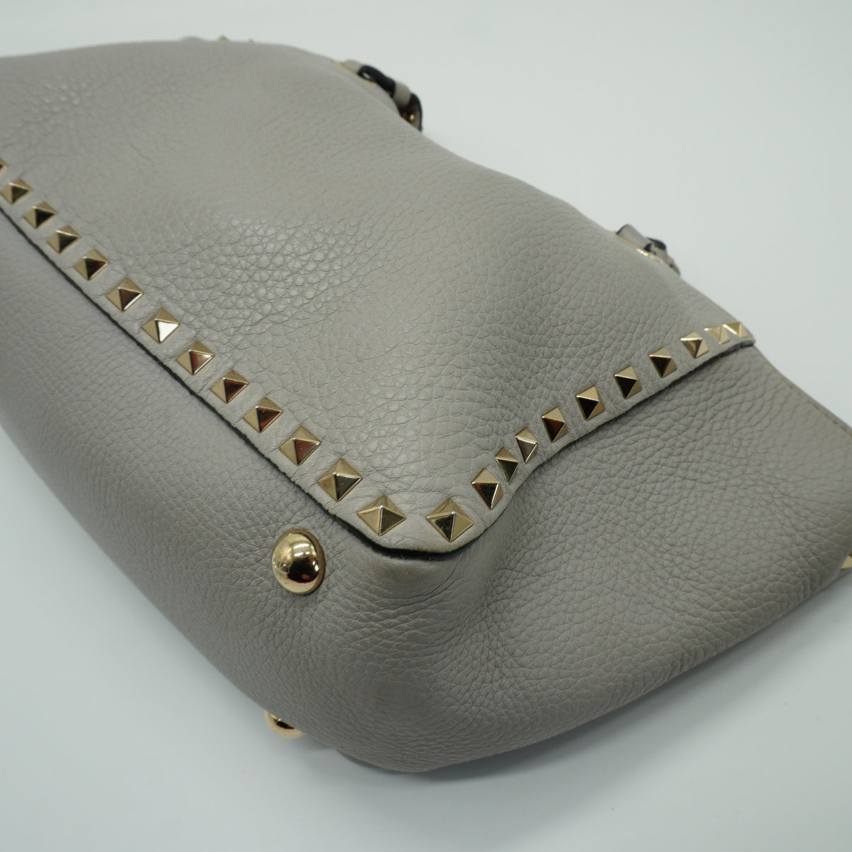 Valentino Garavani Rockstud Leather Tote bag SHW
