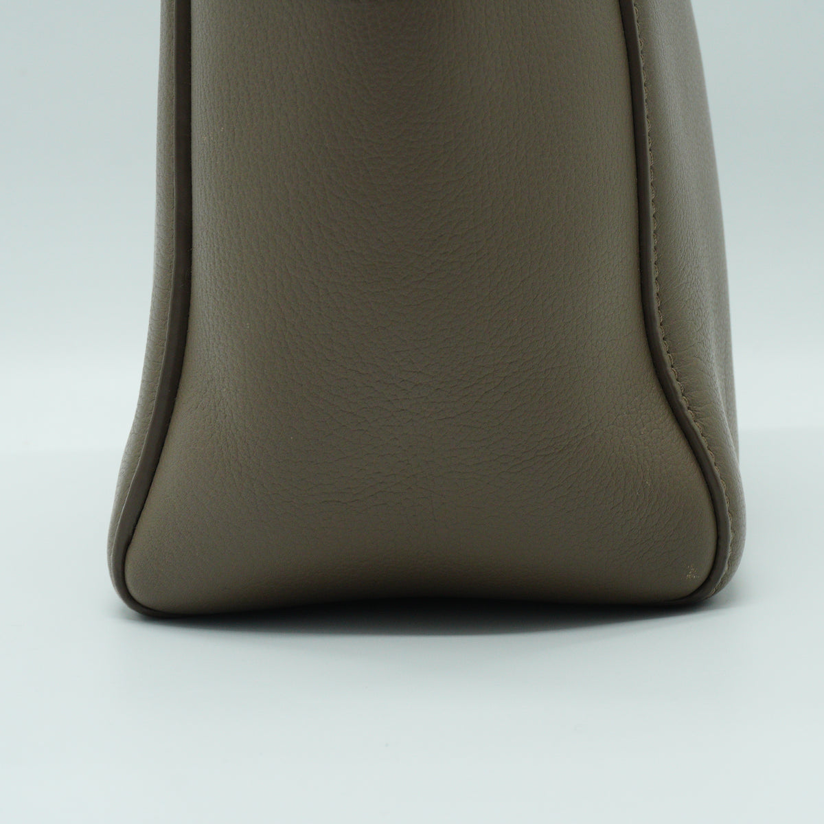 Celine Sangle Bucket Small Grained Calfskin Taupe GHW