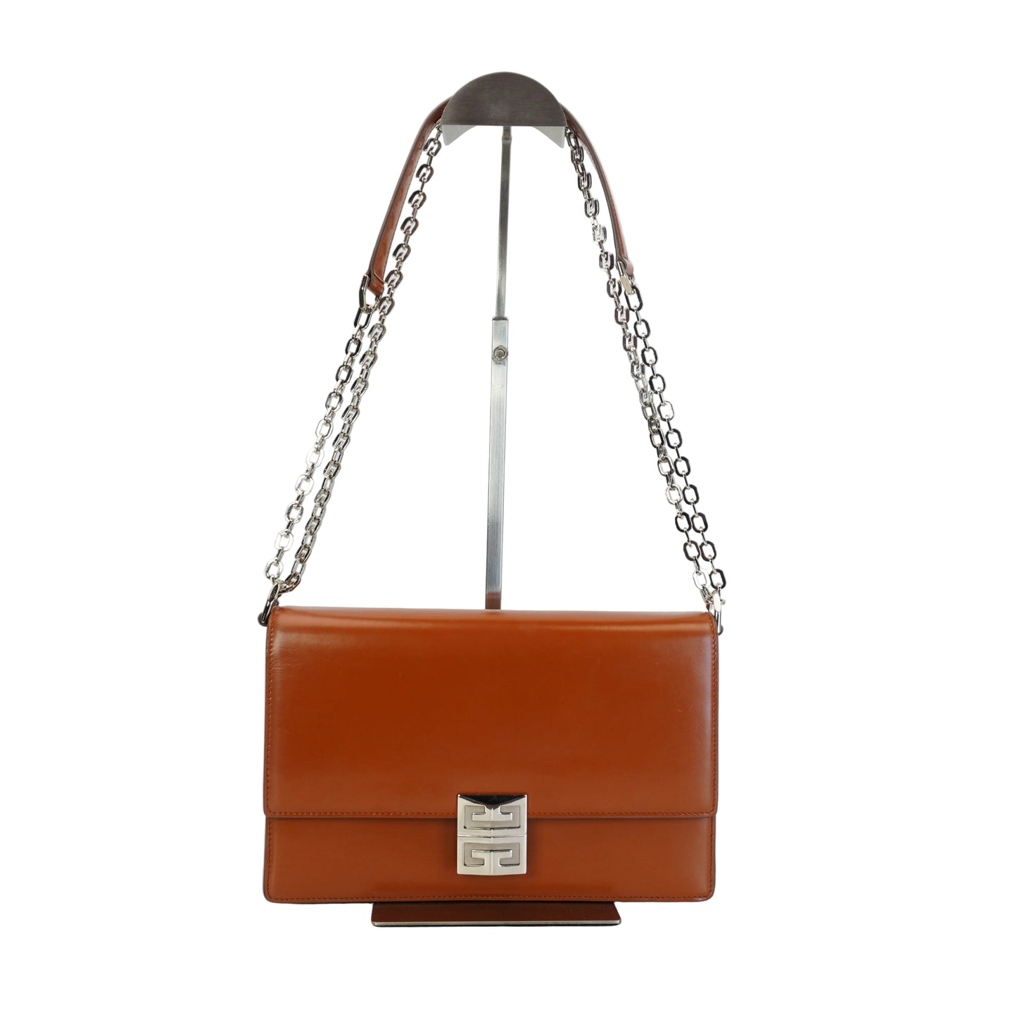 Givenchy 4G Chestnut Crossbody Bag SHW Small