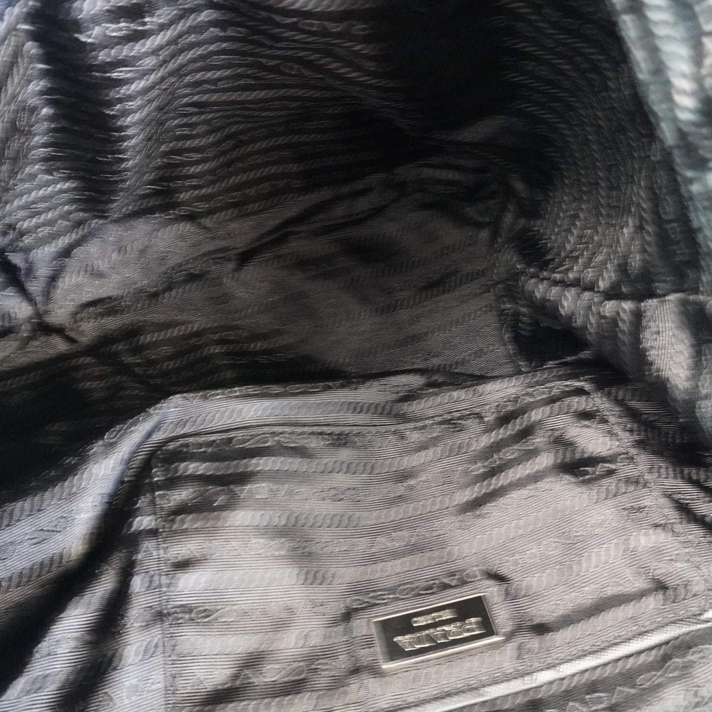 Prada Tessuto Backpack Black