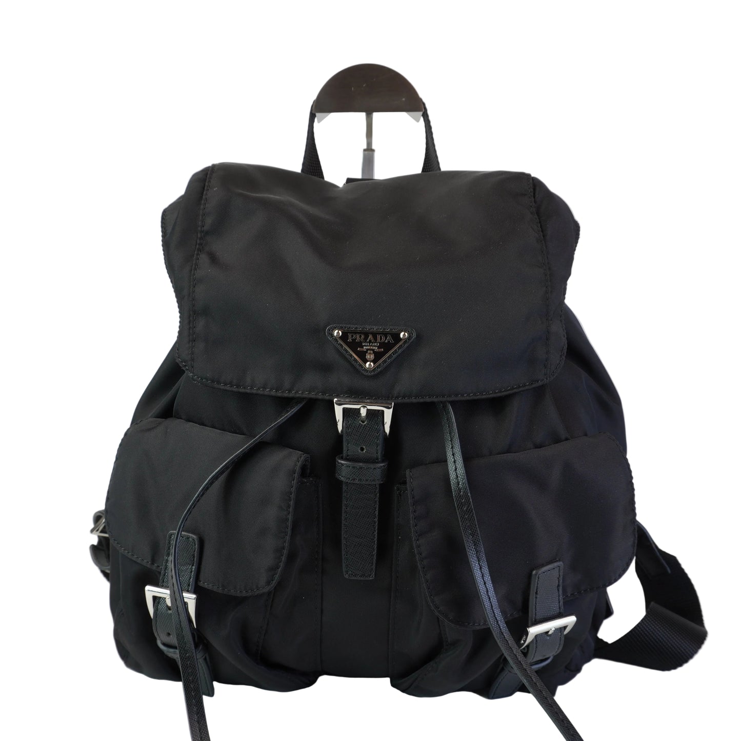 Prada Tessuto Backpack Black
