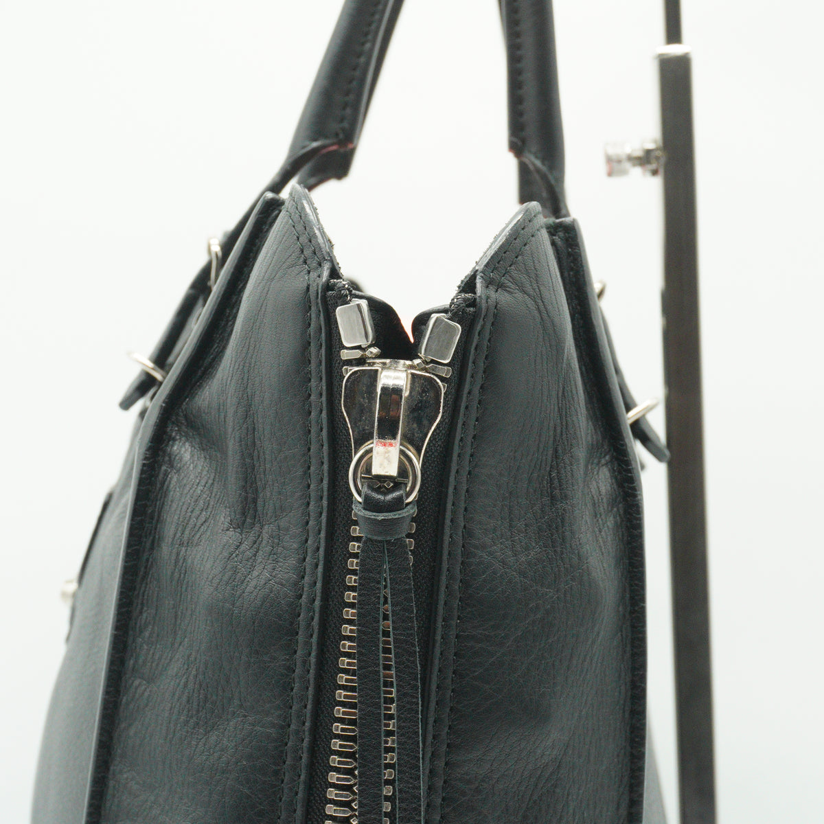 Balenciaga Papier A5 Zip Around Tote Medium Black SHW