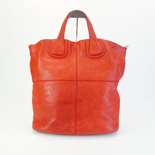 Givenchy NIghtangle Red Tote GHW Medium