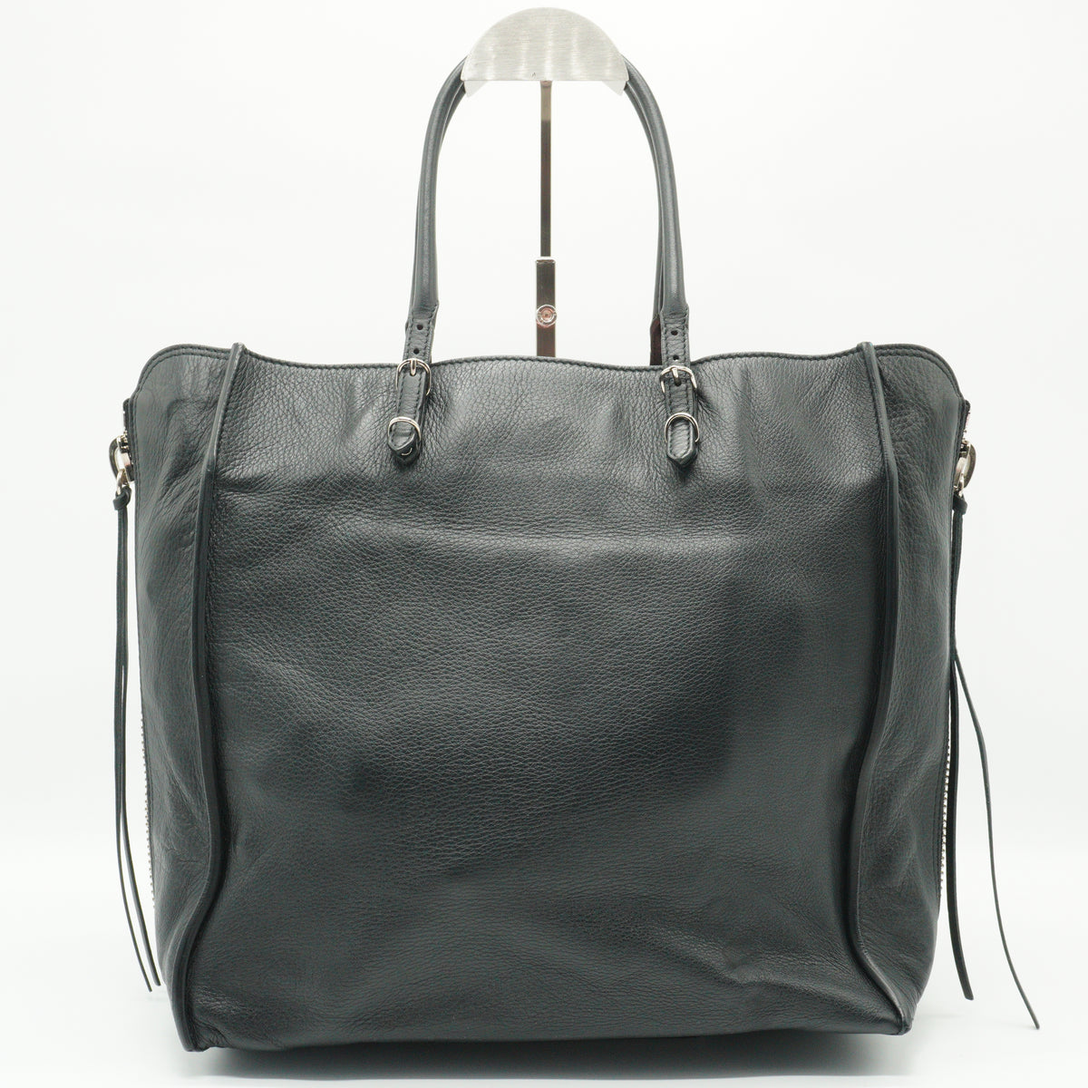 Balenciaga Papier A5 Zip Around Tote Medium Black SHW
