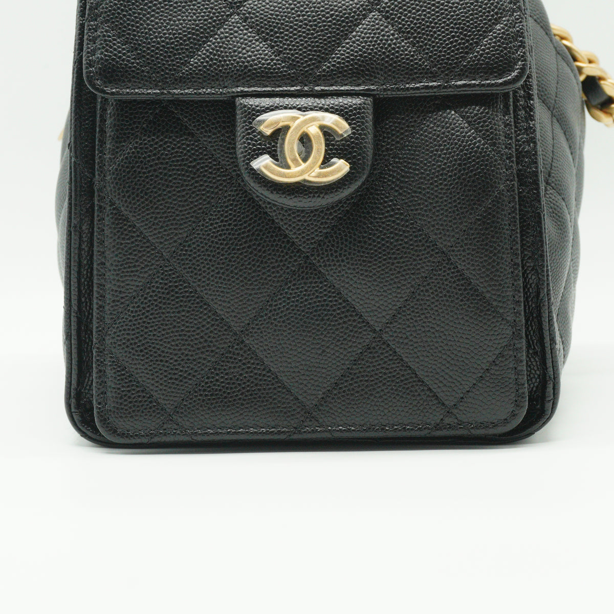 Chanel 25 Handbag Black GHW