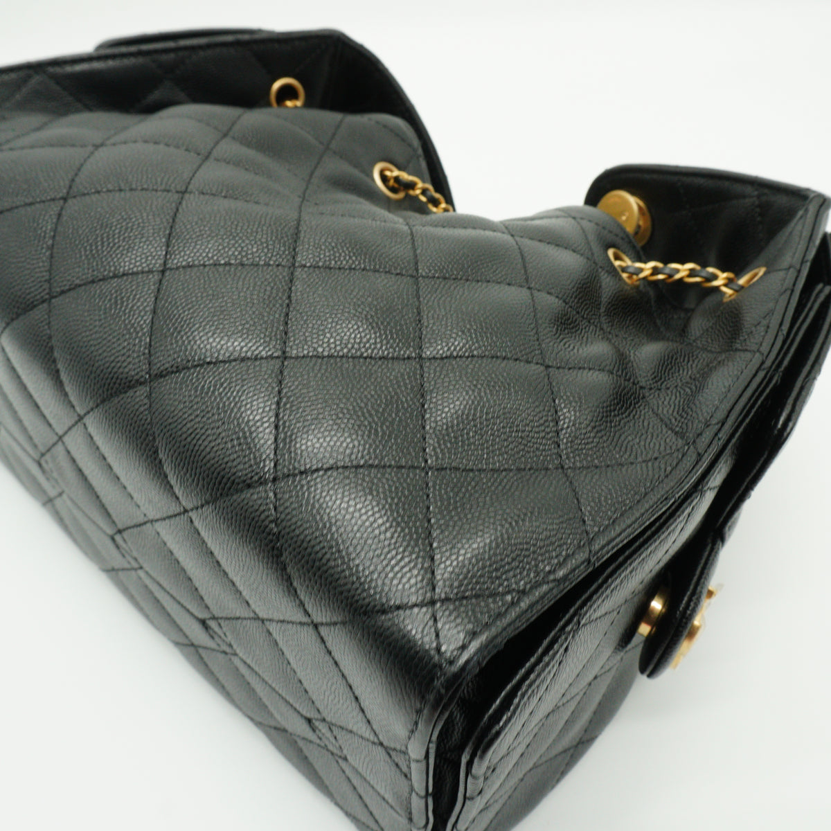 Chanel 25 Handbag Black GHW
