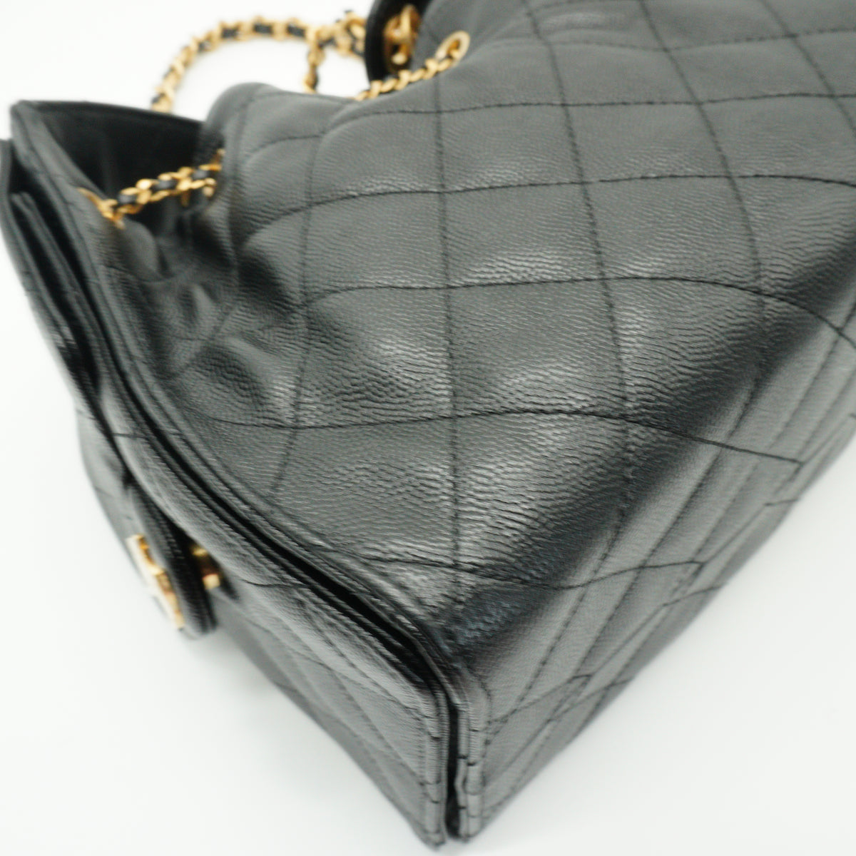 Chanel 25 Handbag Black GHW
