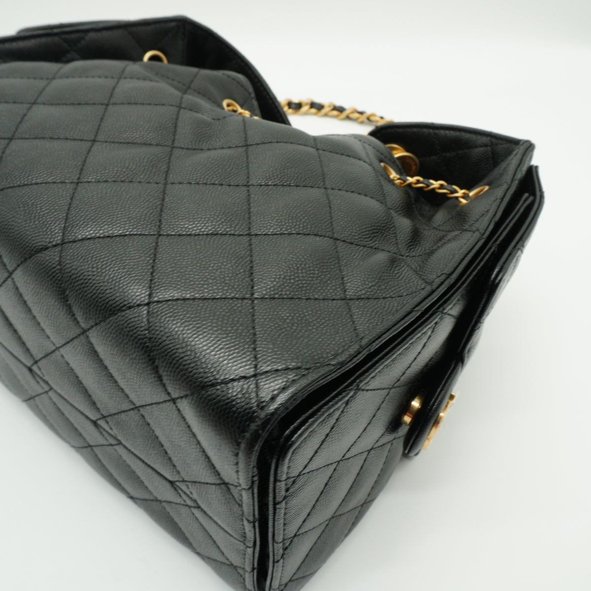 Chanel 25 Handbag Black GHW