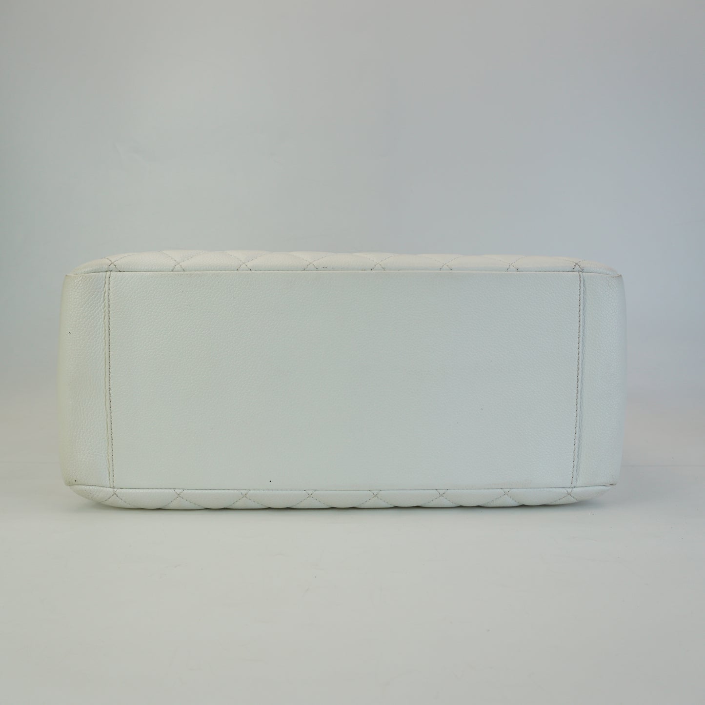Chanel GST GHW Medium White