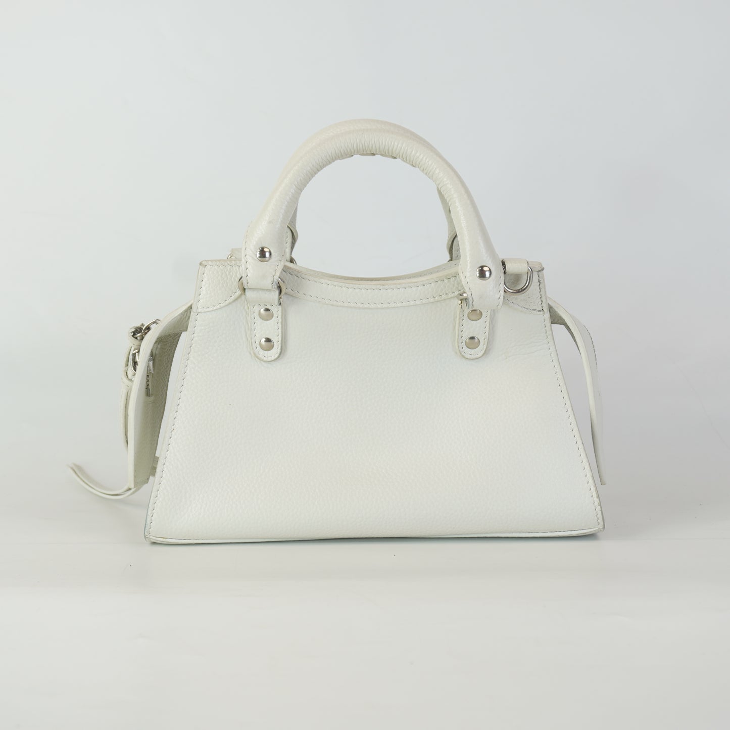 Balenciaga Neo Classic Mini CIty White SHW