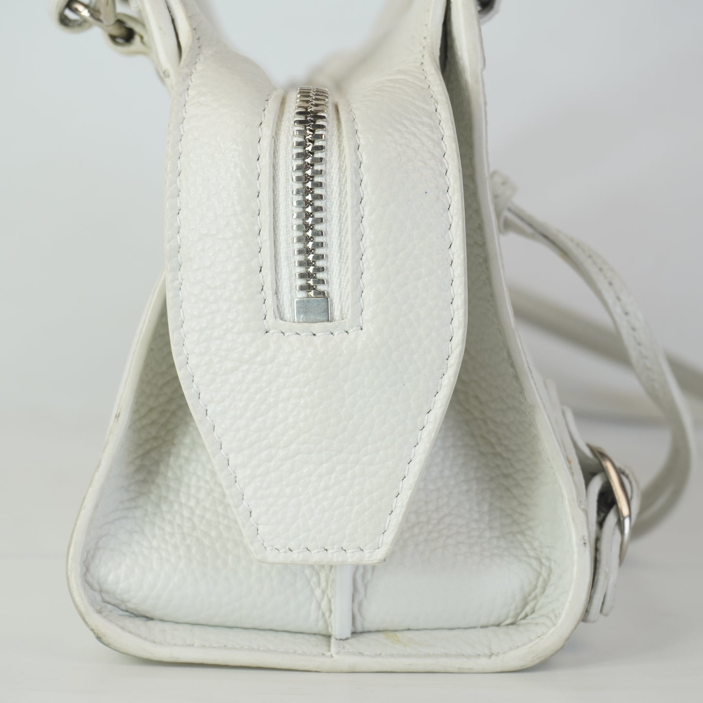 Balenciaga Neo Classic Mini CIty White SHW