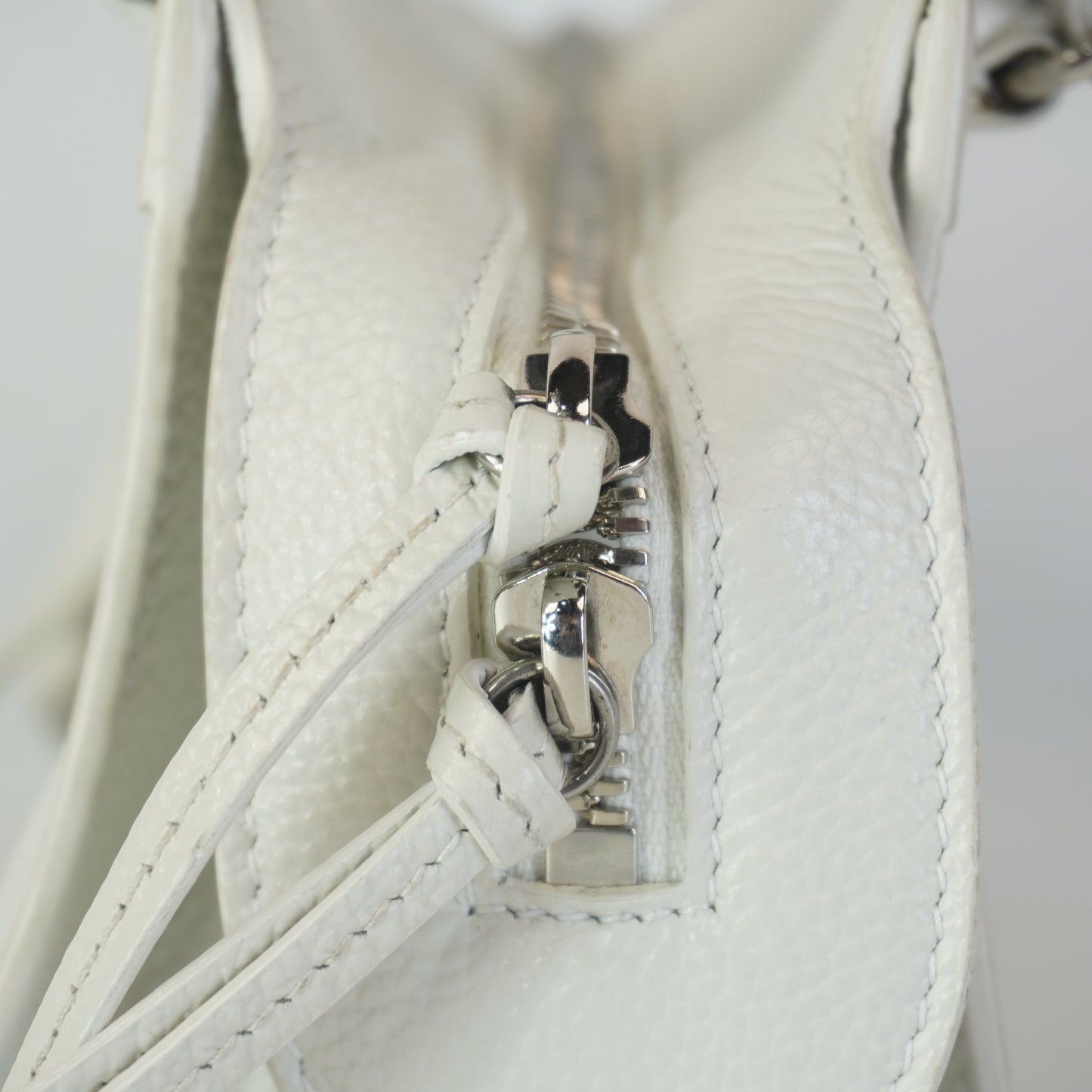 Balenciaga Neo Classic Mini CIty White SHW