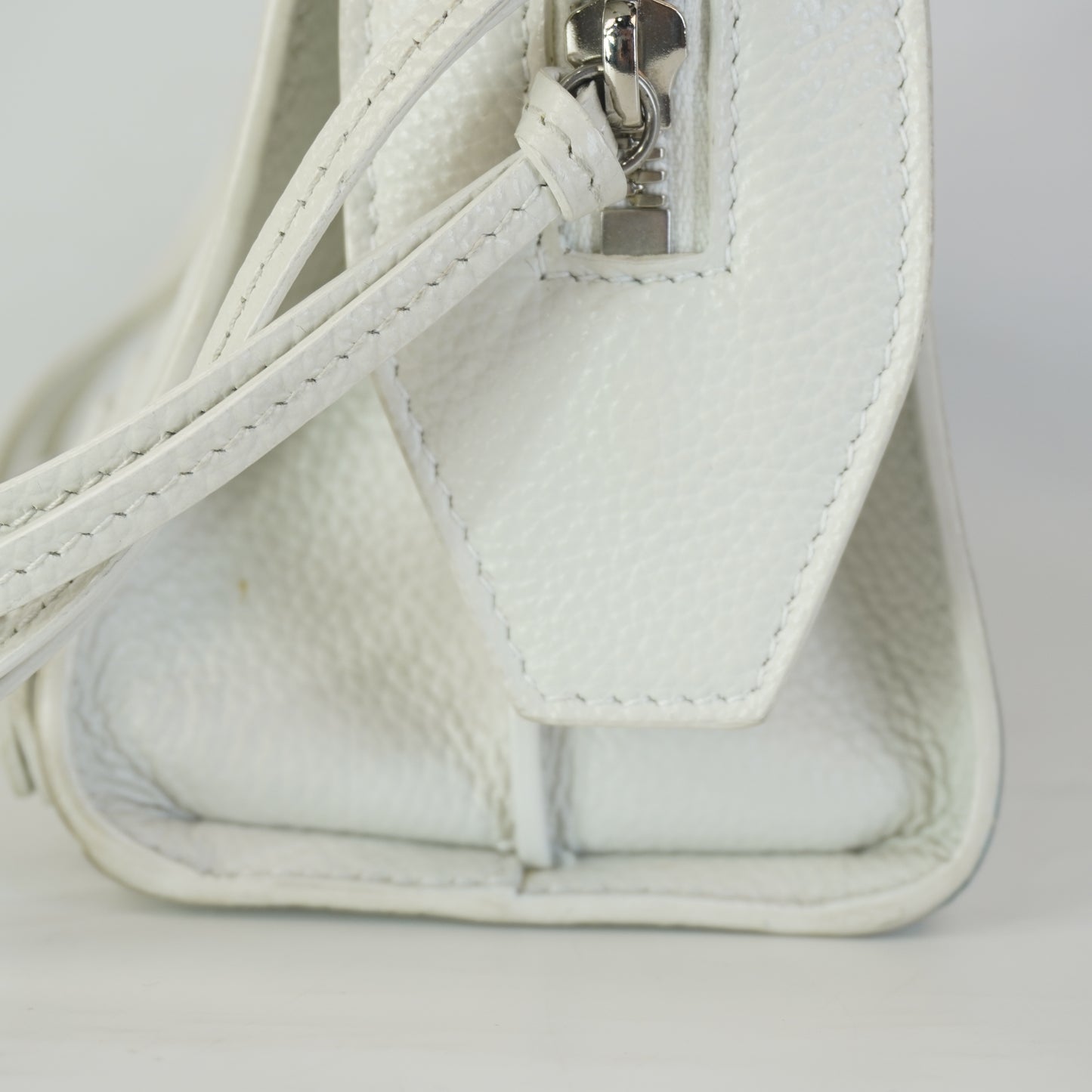 Balenciaga Neo Classic Mini CIty White SHW