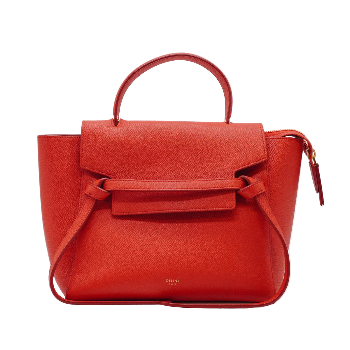 Celine Belt Bag Rouge Medium GHW