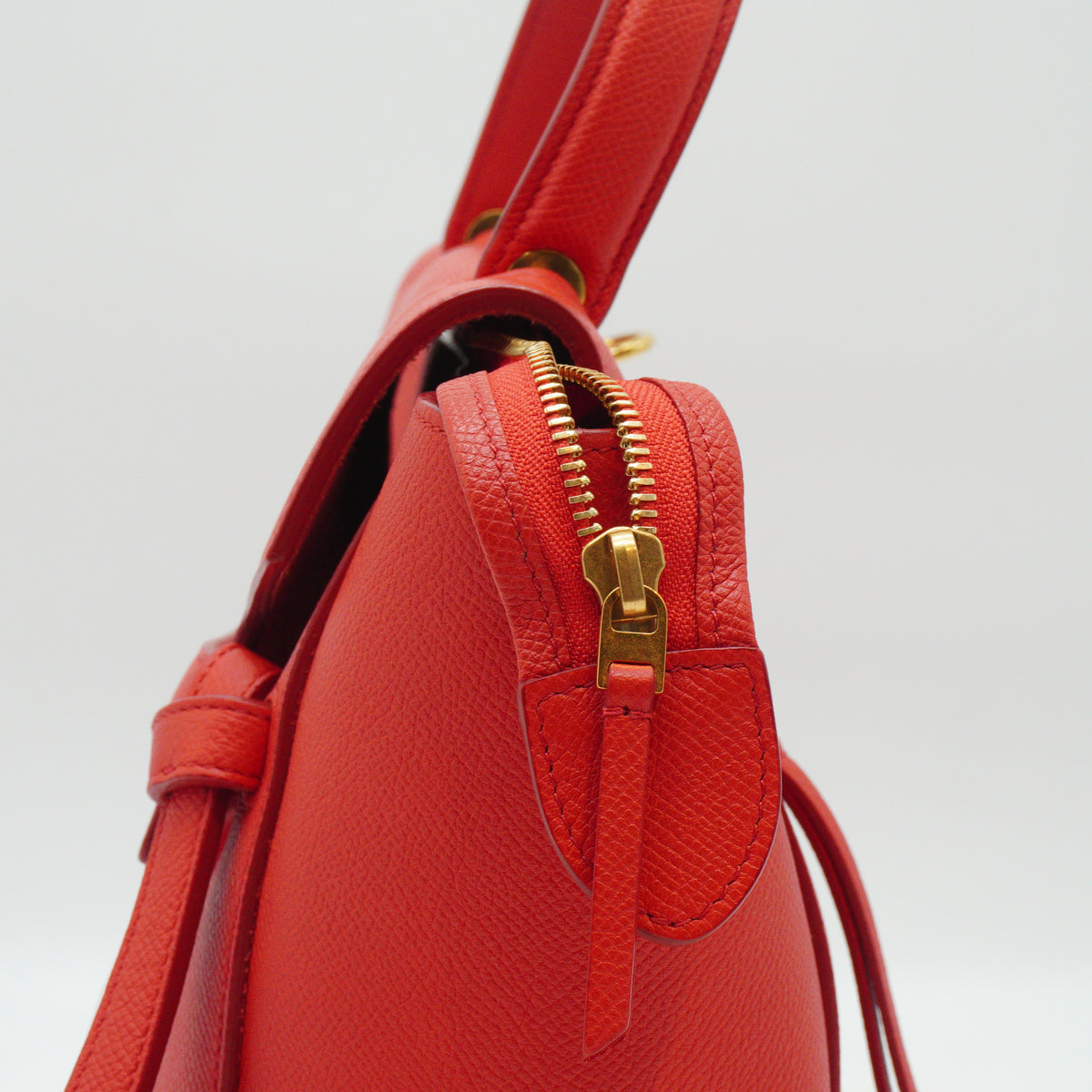 Celine Belt Bag Rouge Medium GHW
