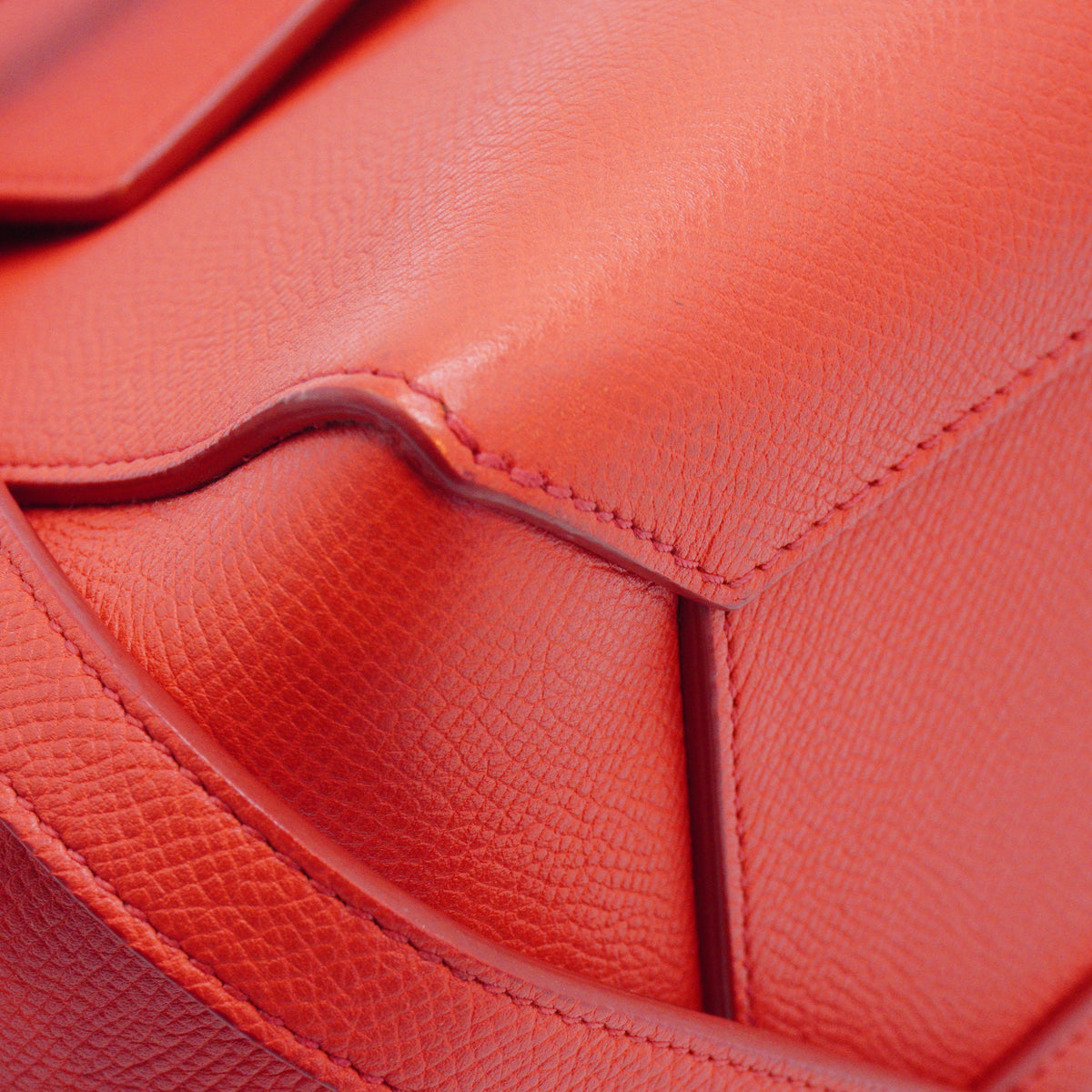 Celine Belt Bag Rouge Medium GHW