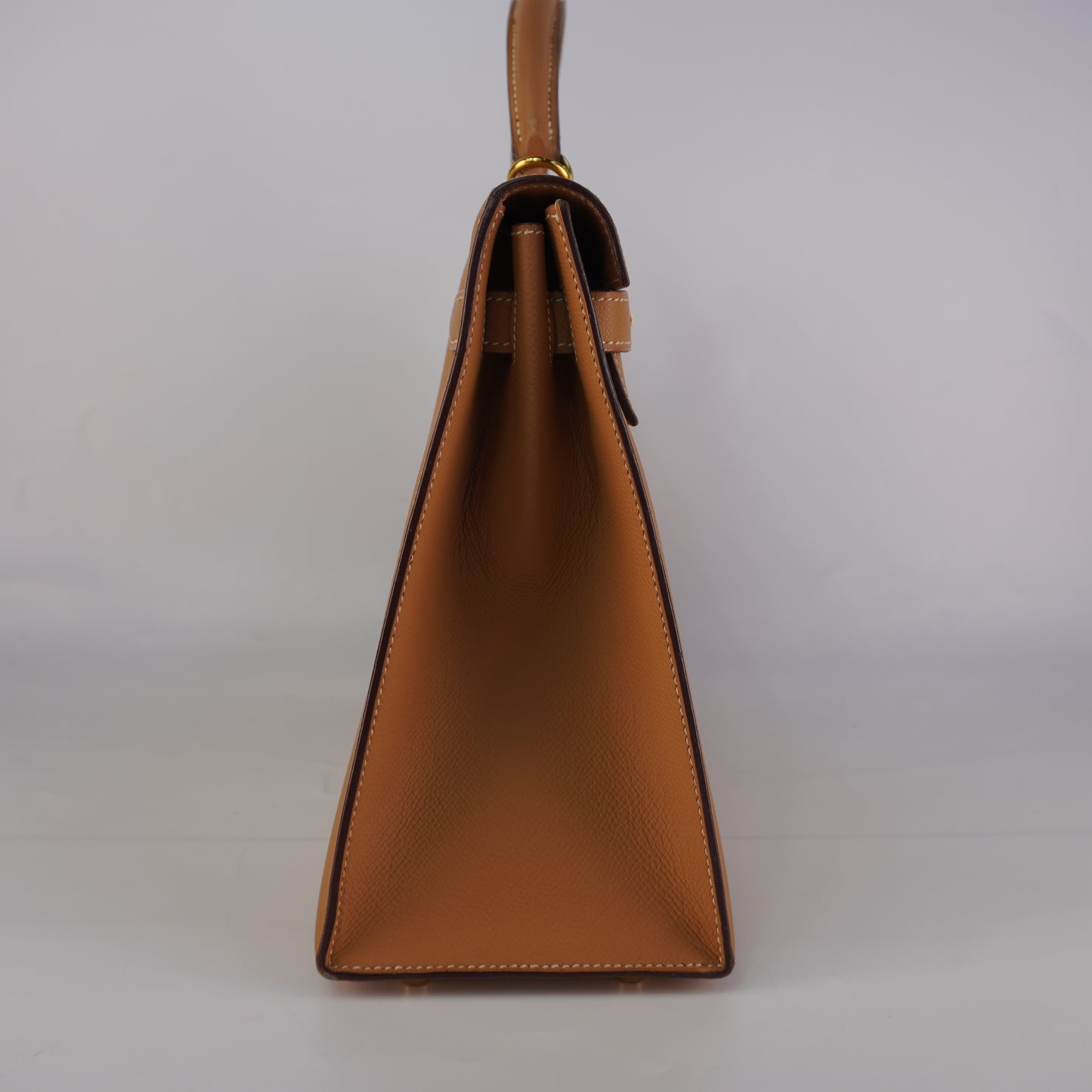 Hermes Kelly Sellier Epsom Beige with Strap