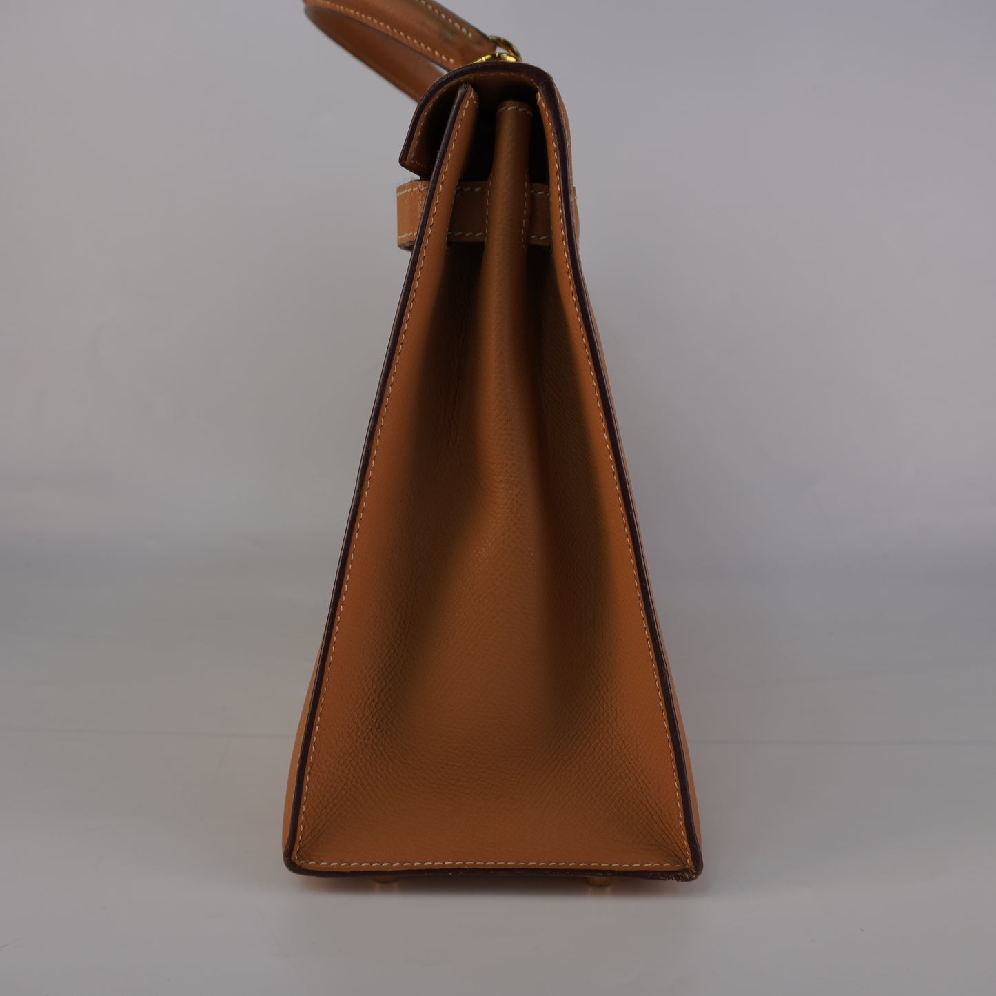 Hermes Kelly Sellier Epsom Beige with Strap