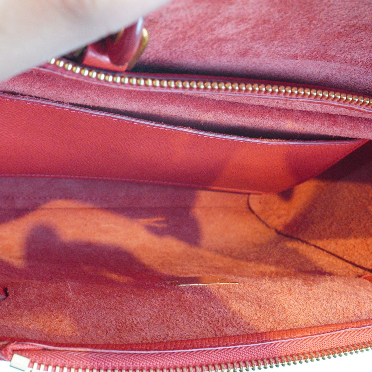 Celine Belt Bag Rouge Medium GHW