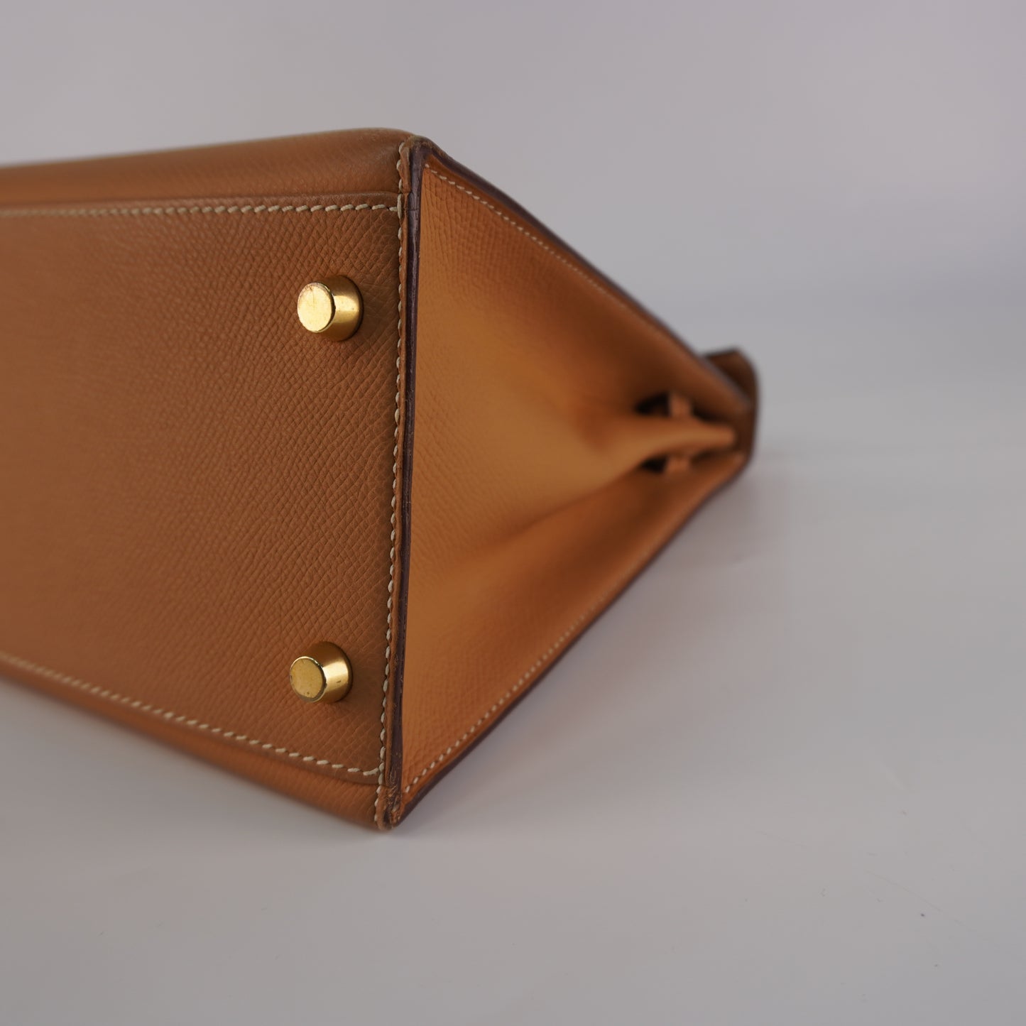 Hermes Kelly Sellier Epsom Beige with Strap