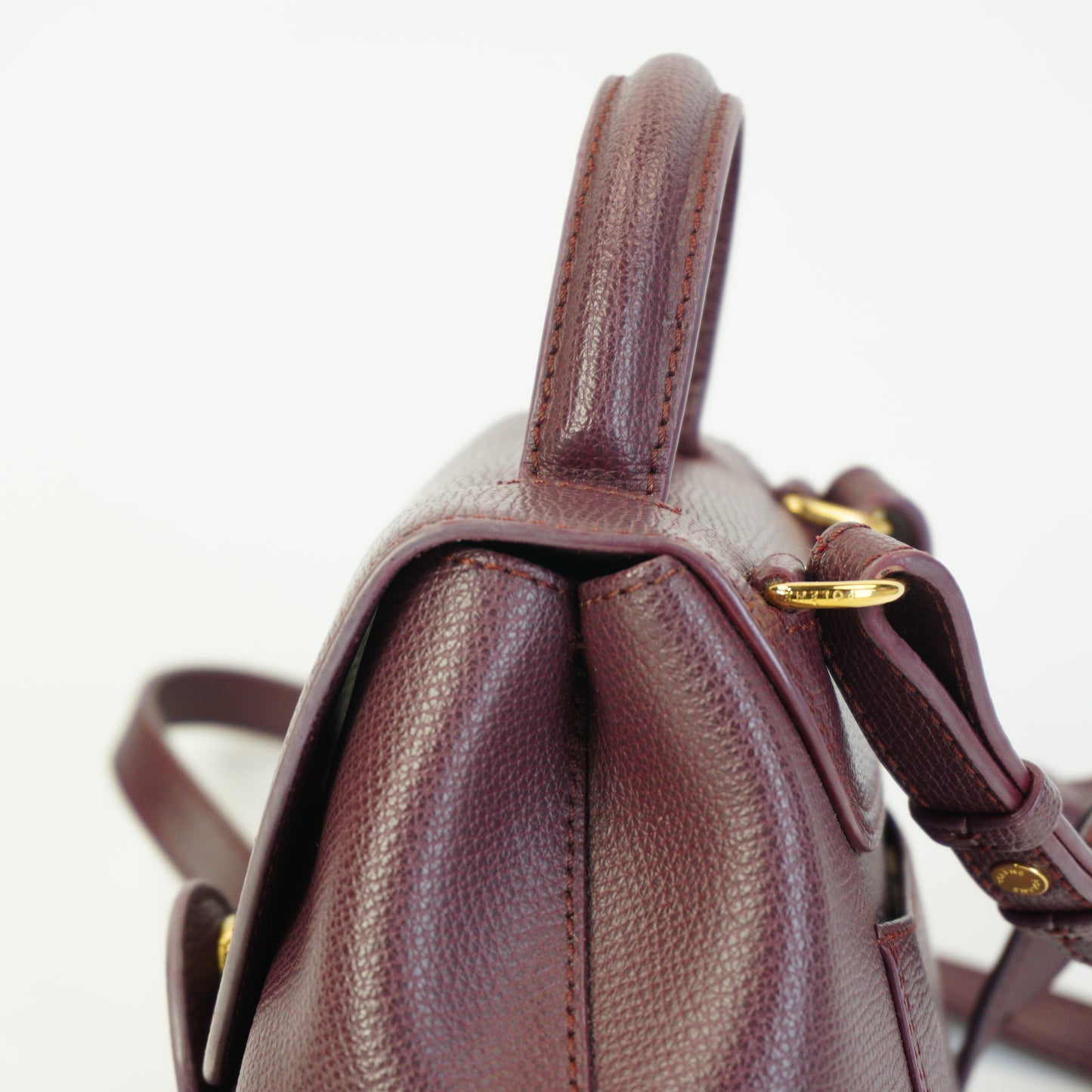 Polene Numero Un Burgundy Nano GHW Mini