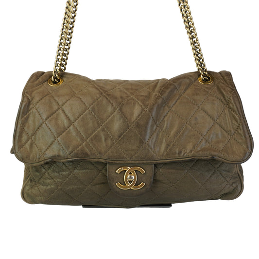 Chanel Shiva Flap Brown