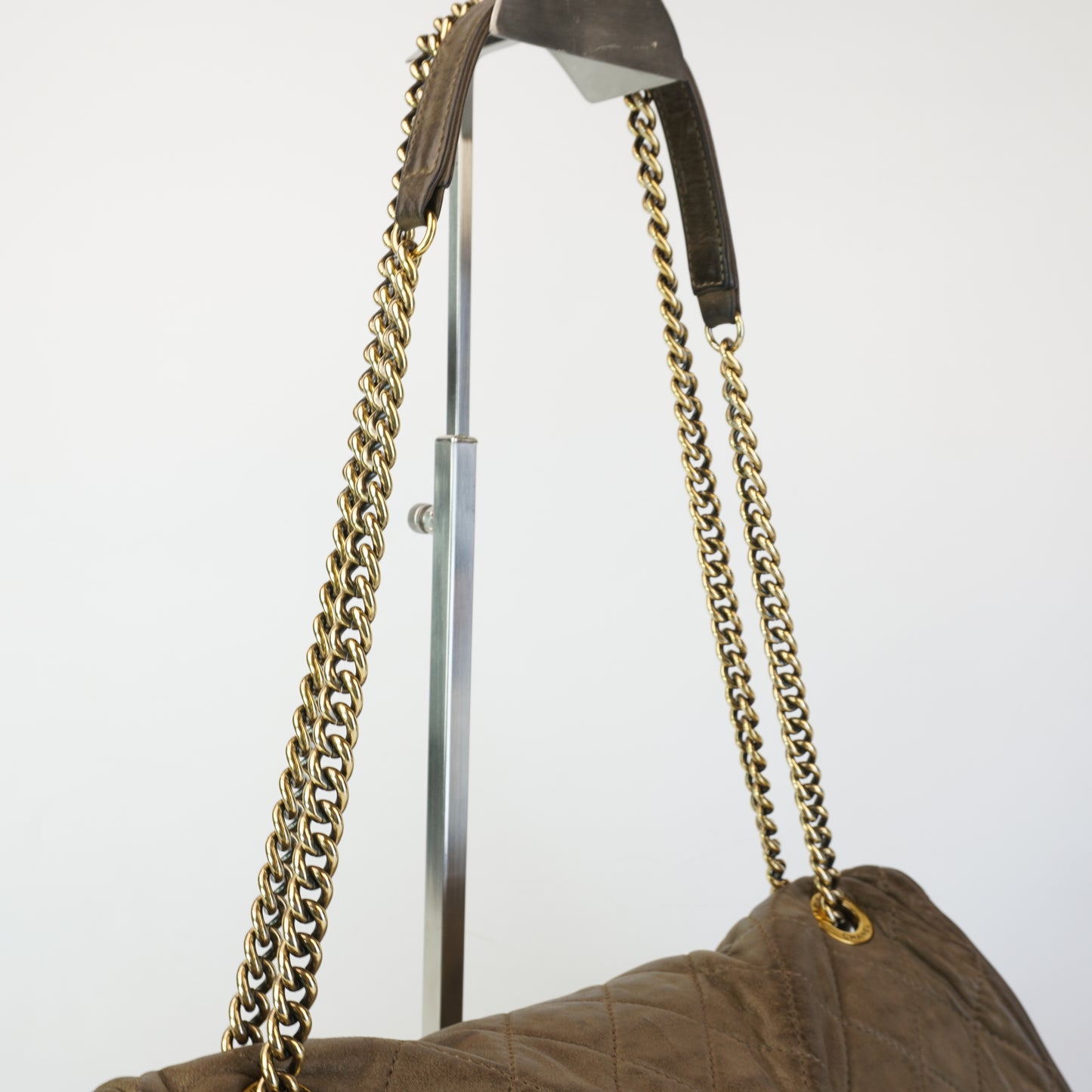 Chanel Shiva Flap Brown