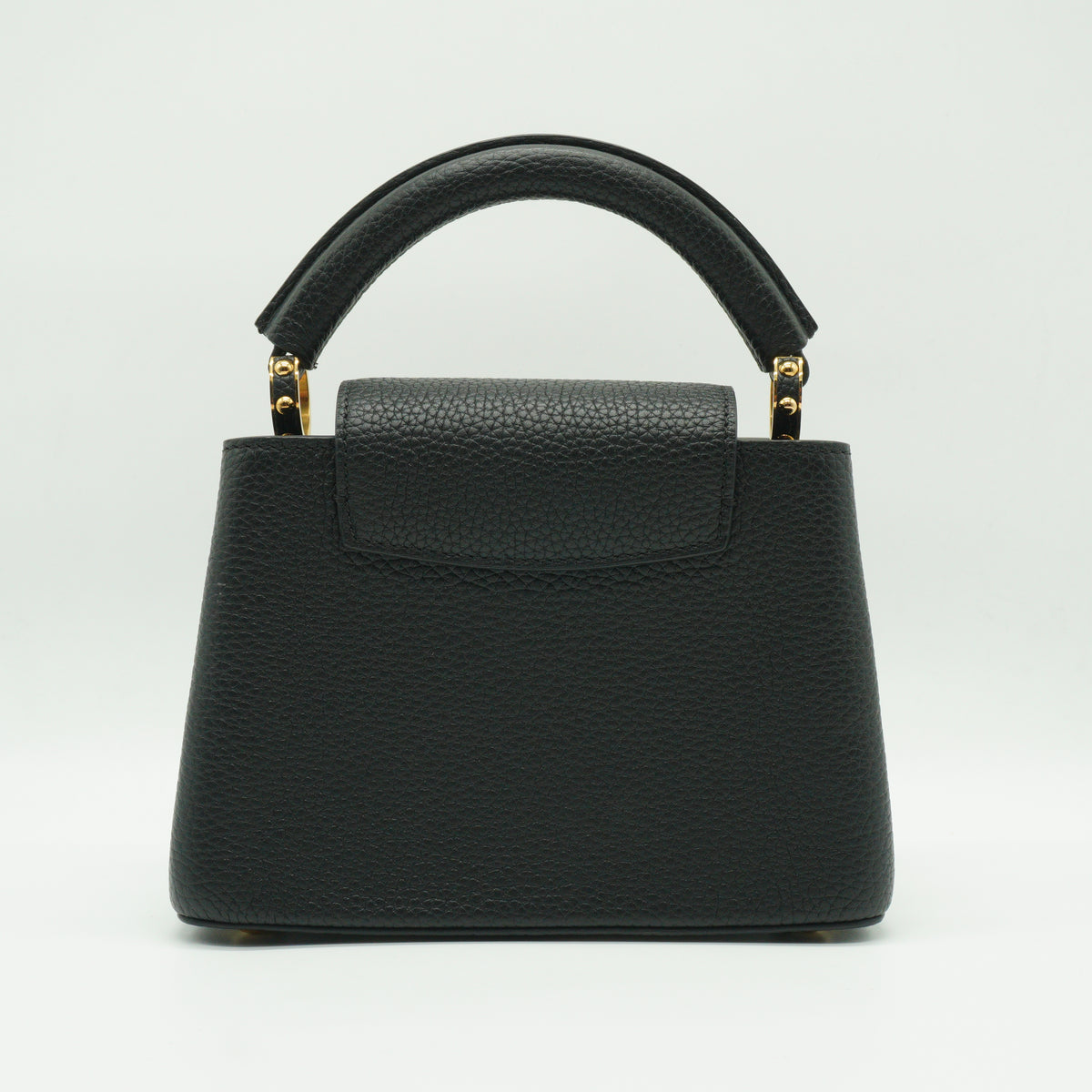 Louis Vuitton	Capucine Mini full-grain Taurillon calf leather Black GHW