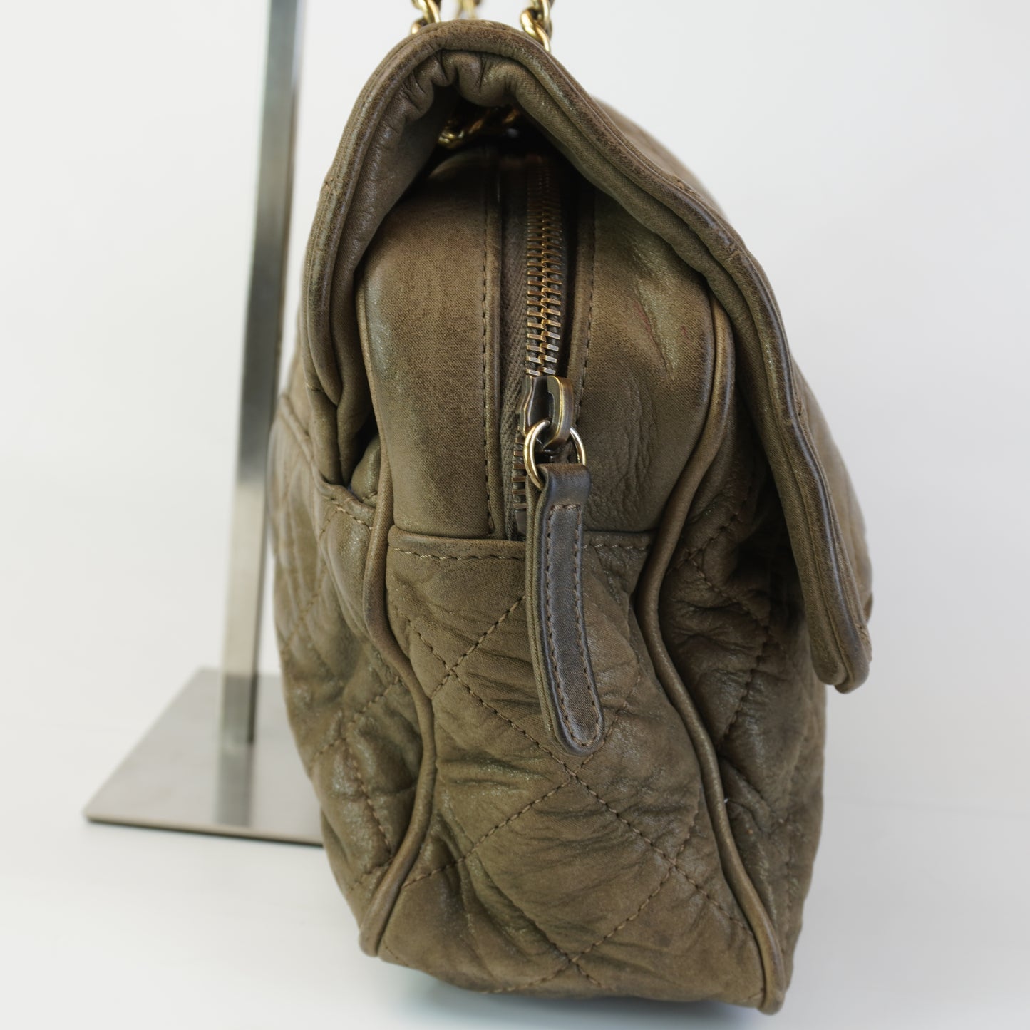 Chanel Shiva Flap Brown