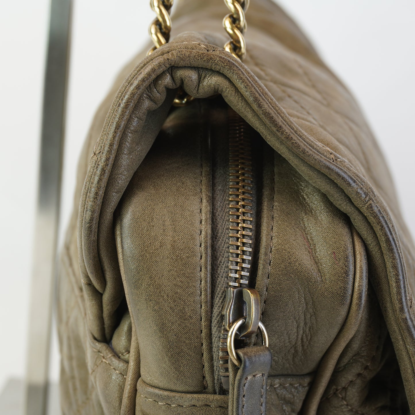 Chanel Shiva Flap Brown
