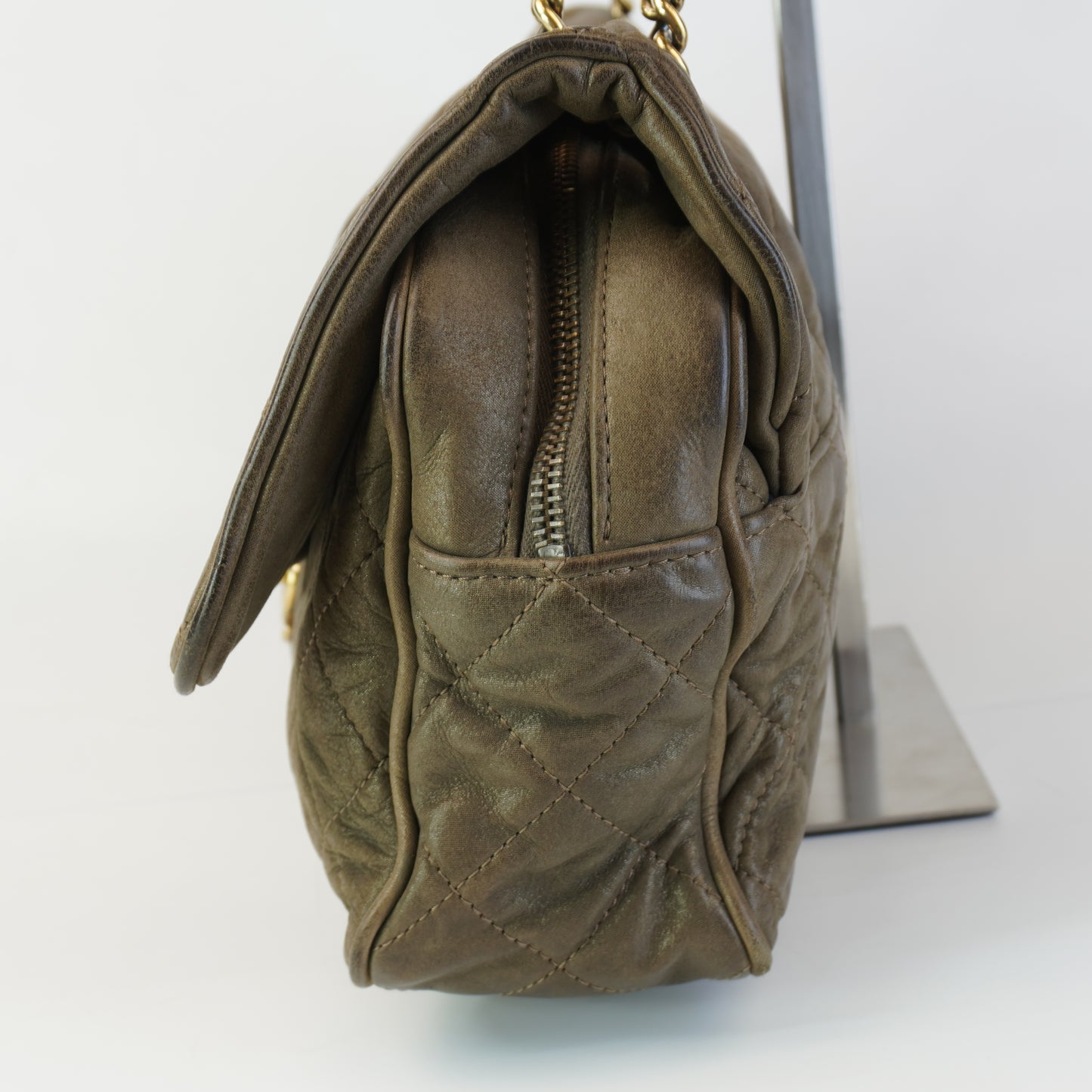 Chanel Shiva Flap Brown