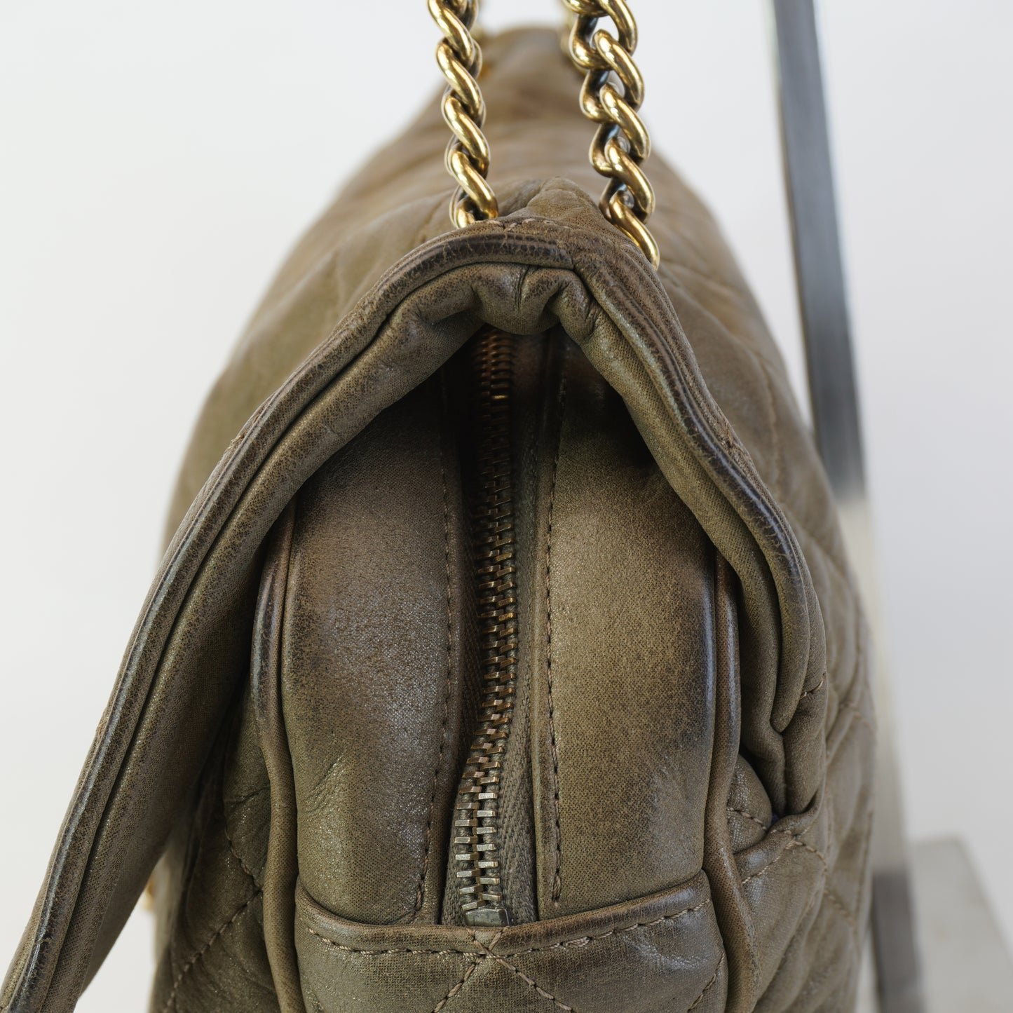 Chanel Shiva Flap Brown