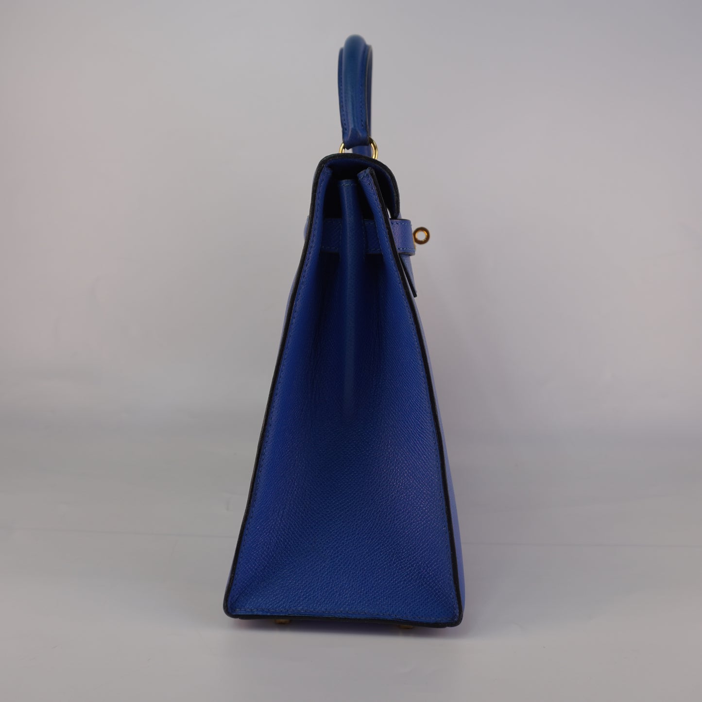 Hermes Kelly Sellier Epsom Blue without Strap