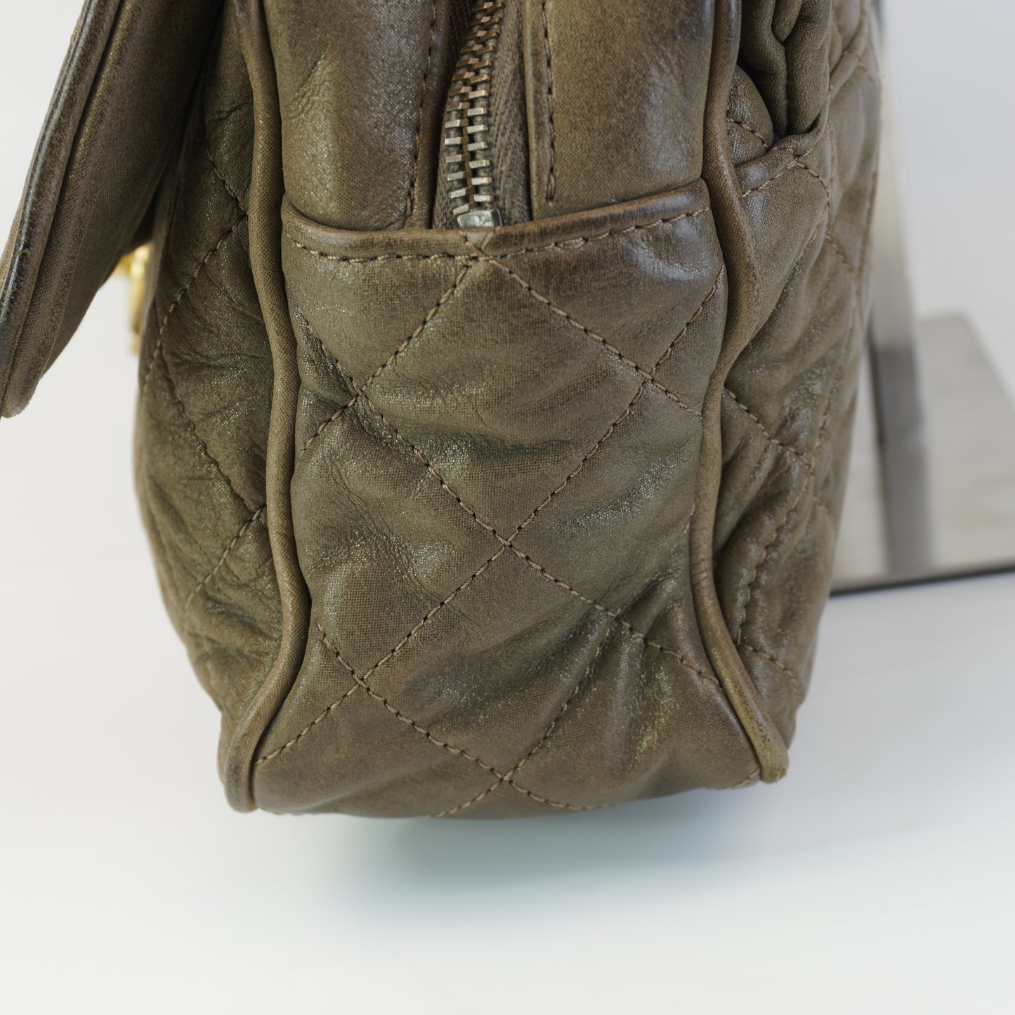 Chanel Shiva Flap Brown
