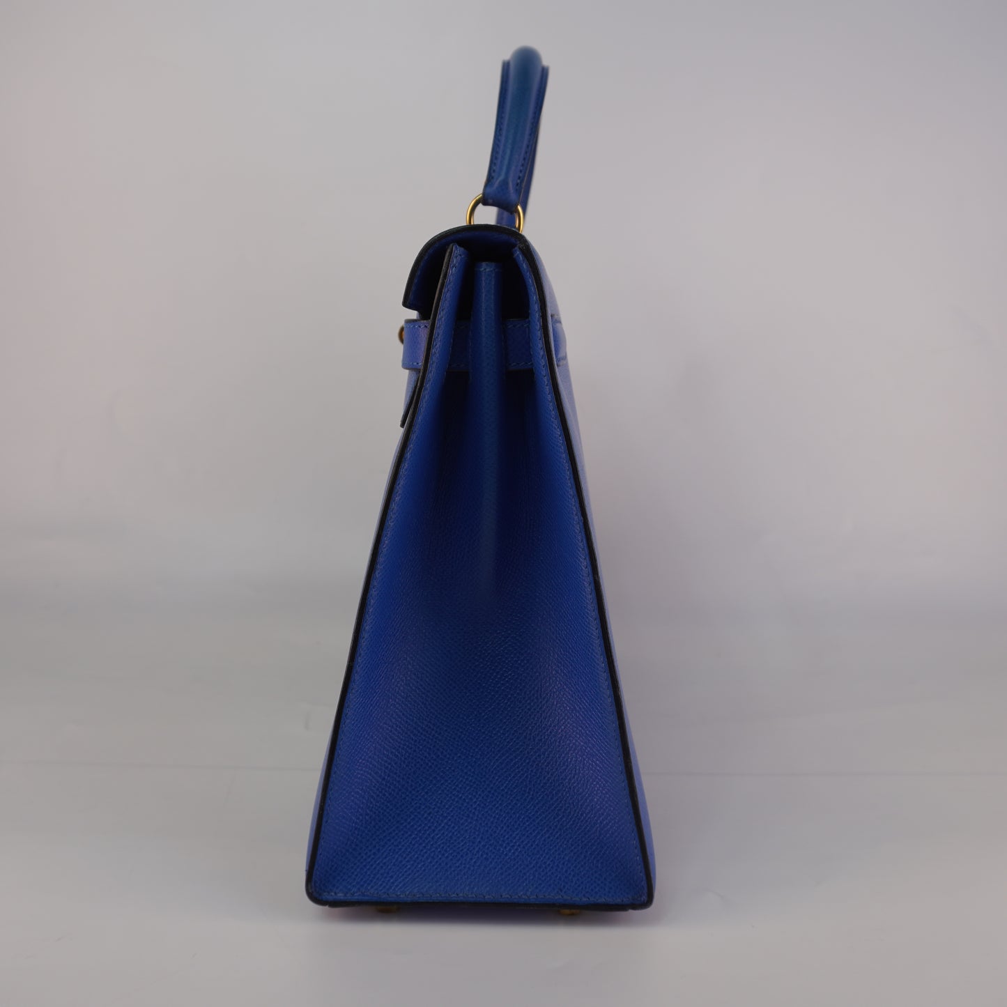 Hermes Kelly Sellier Epsom Blue without Strap