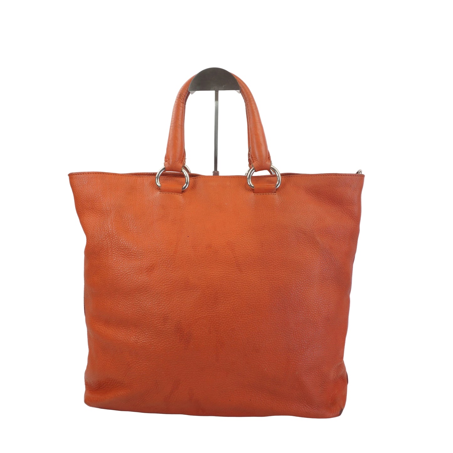 Prada Vitello Daino Convetible Shopping Tote SHW Large