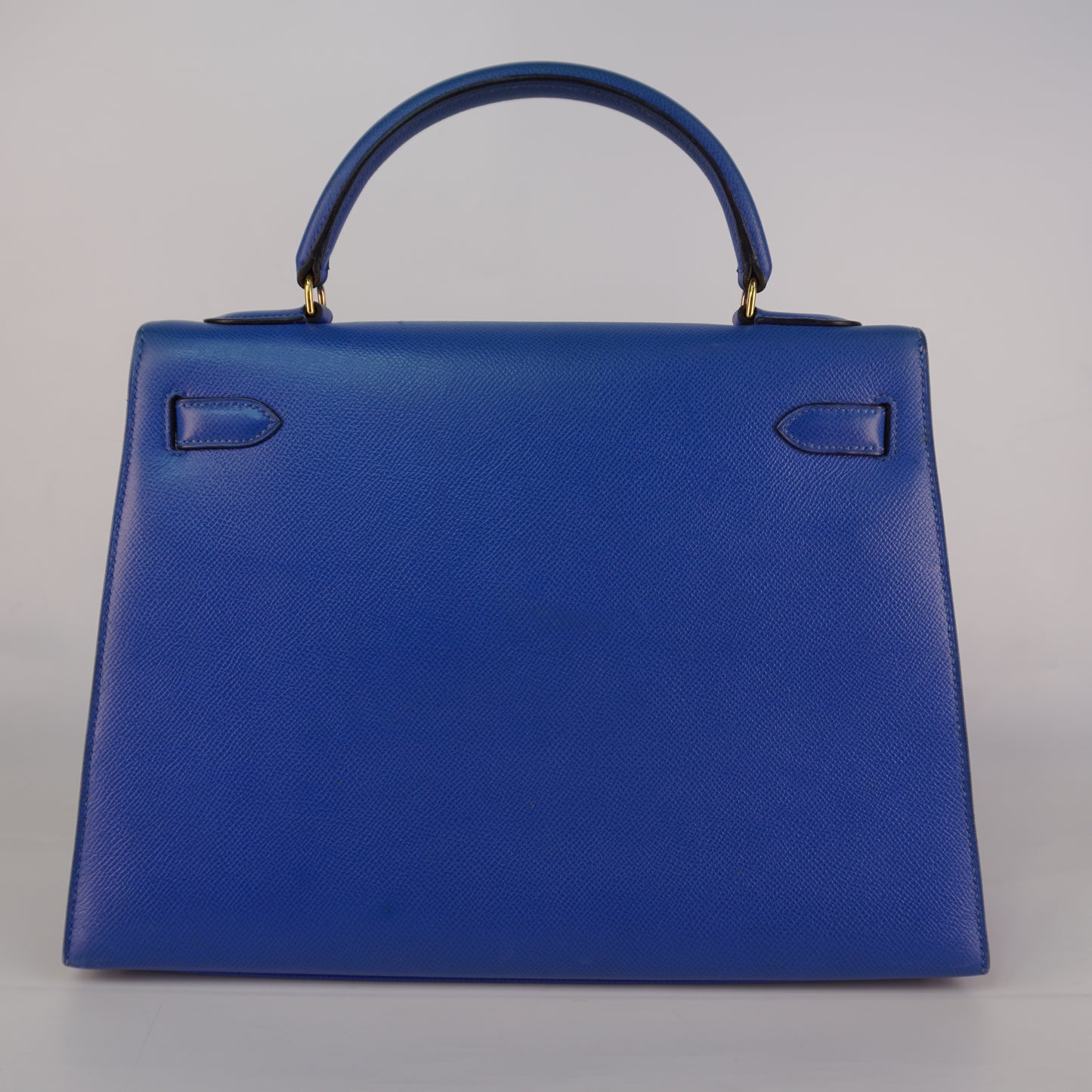 Hermes Kelly Sellier Epsom Blue without Strap