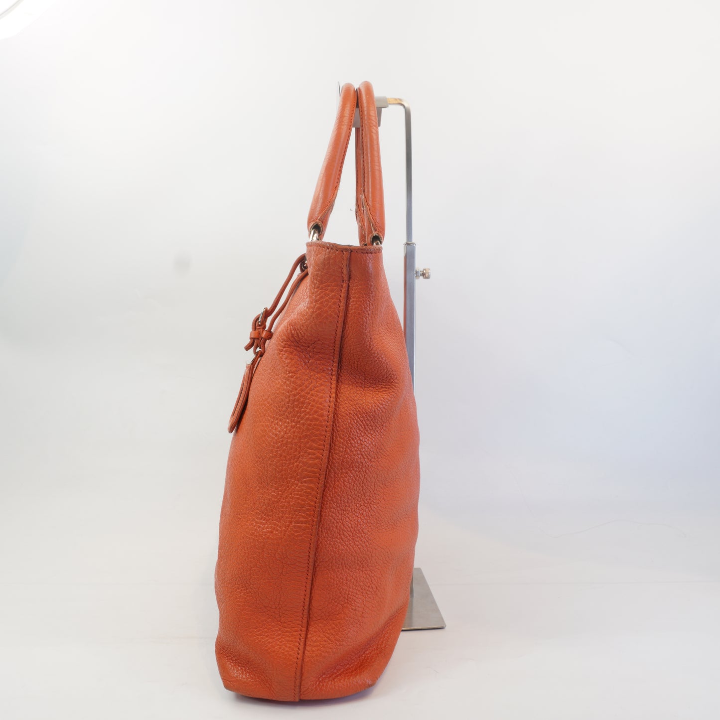 Prada Vitello Daino Convetible Shopping Tote SHW Large