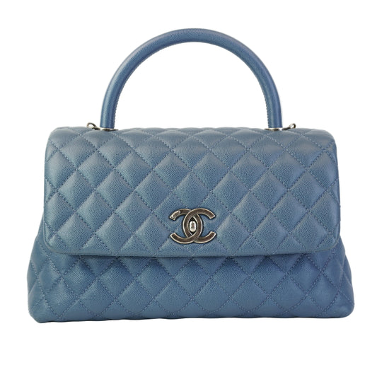 Chanel Coco Handle Blue