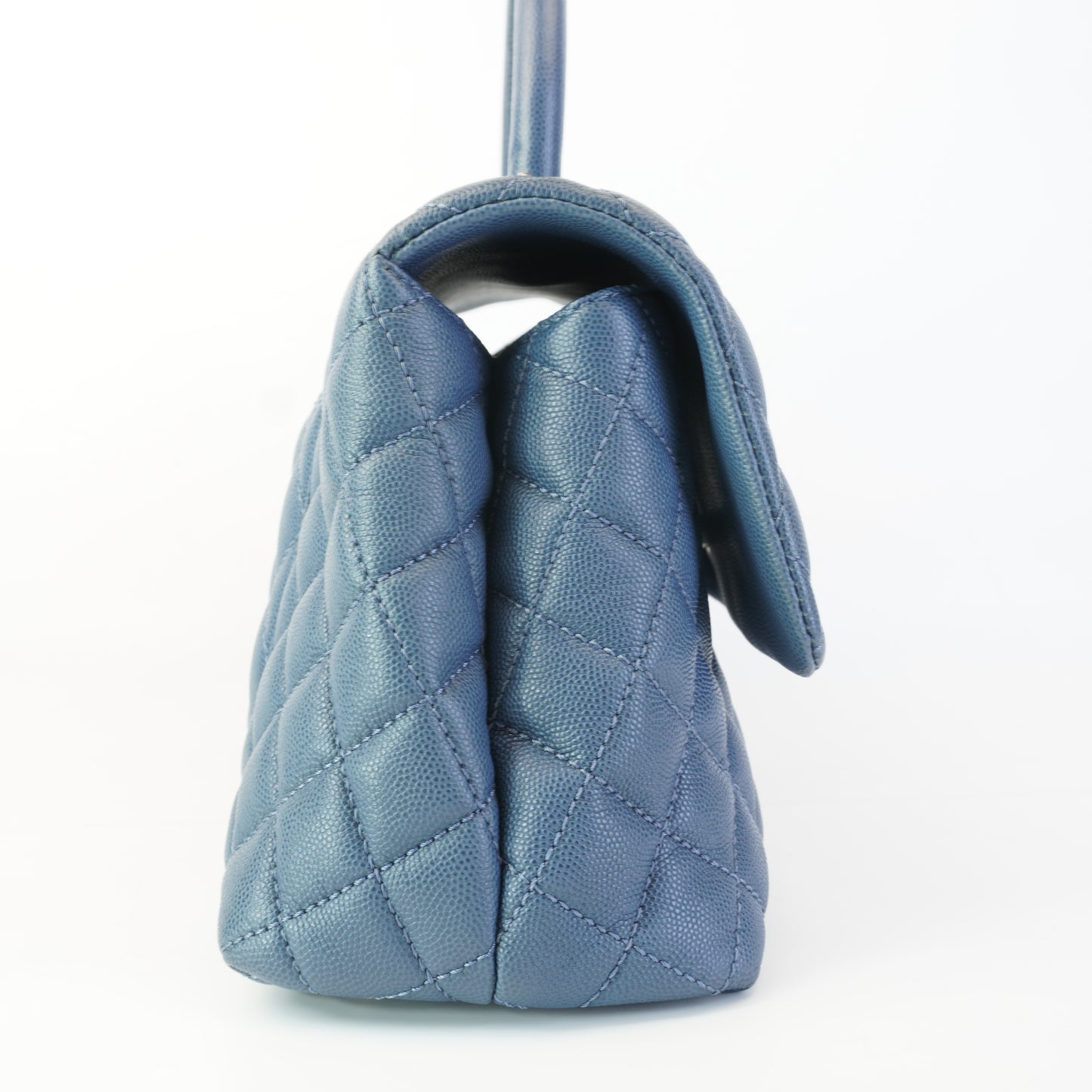 Chanel Coco Handle Blue