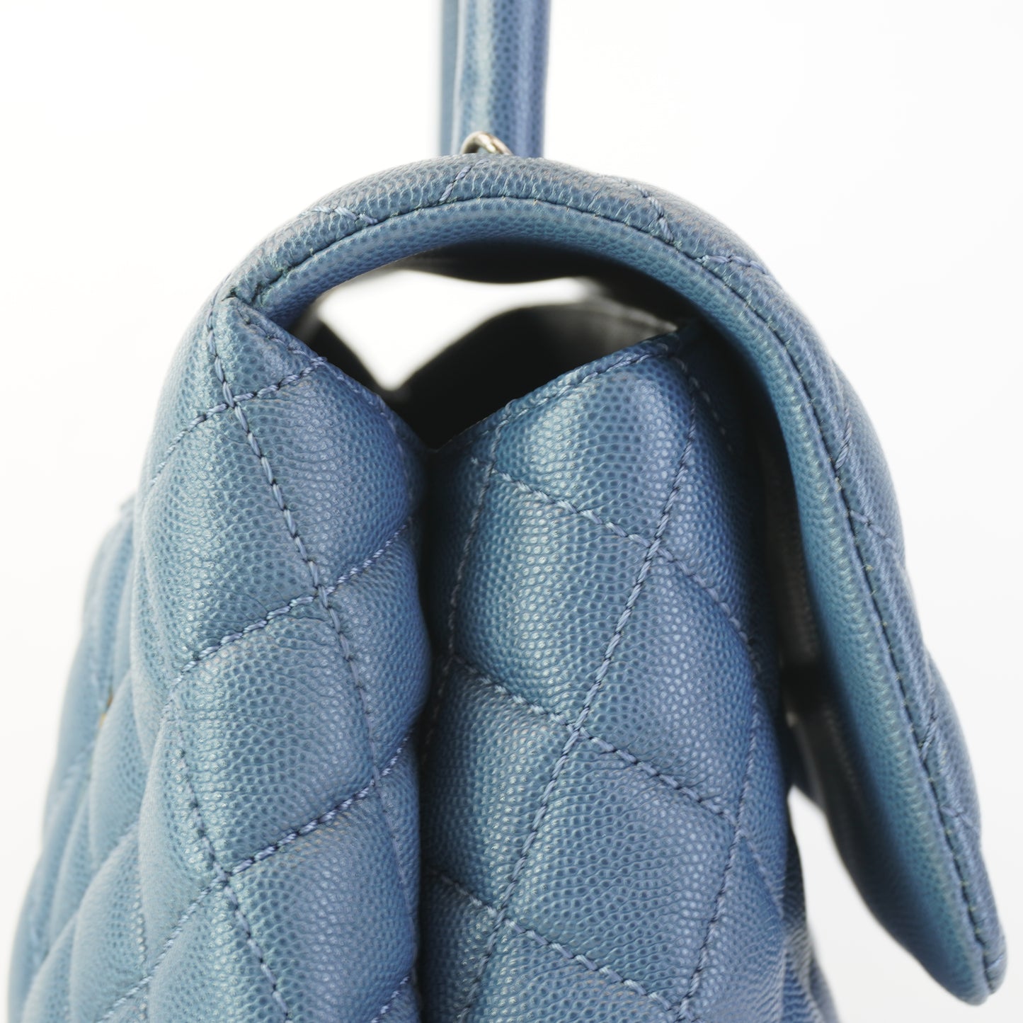 Chanel Coco Handle Blue