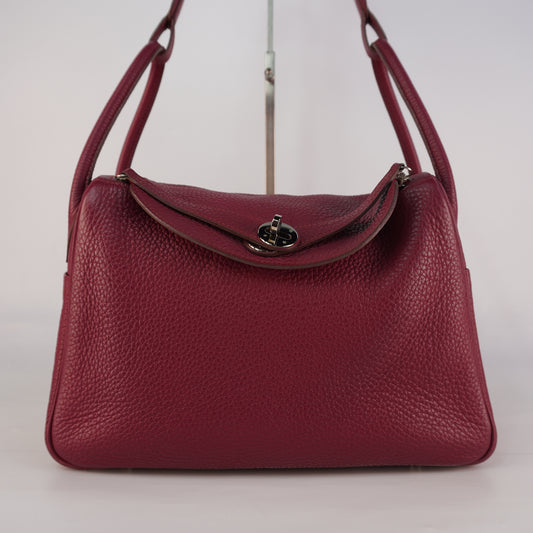Hermes Lindy Bag Burgundy