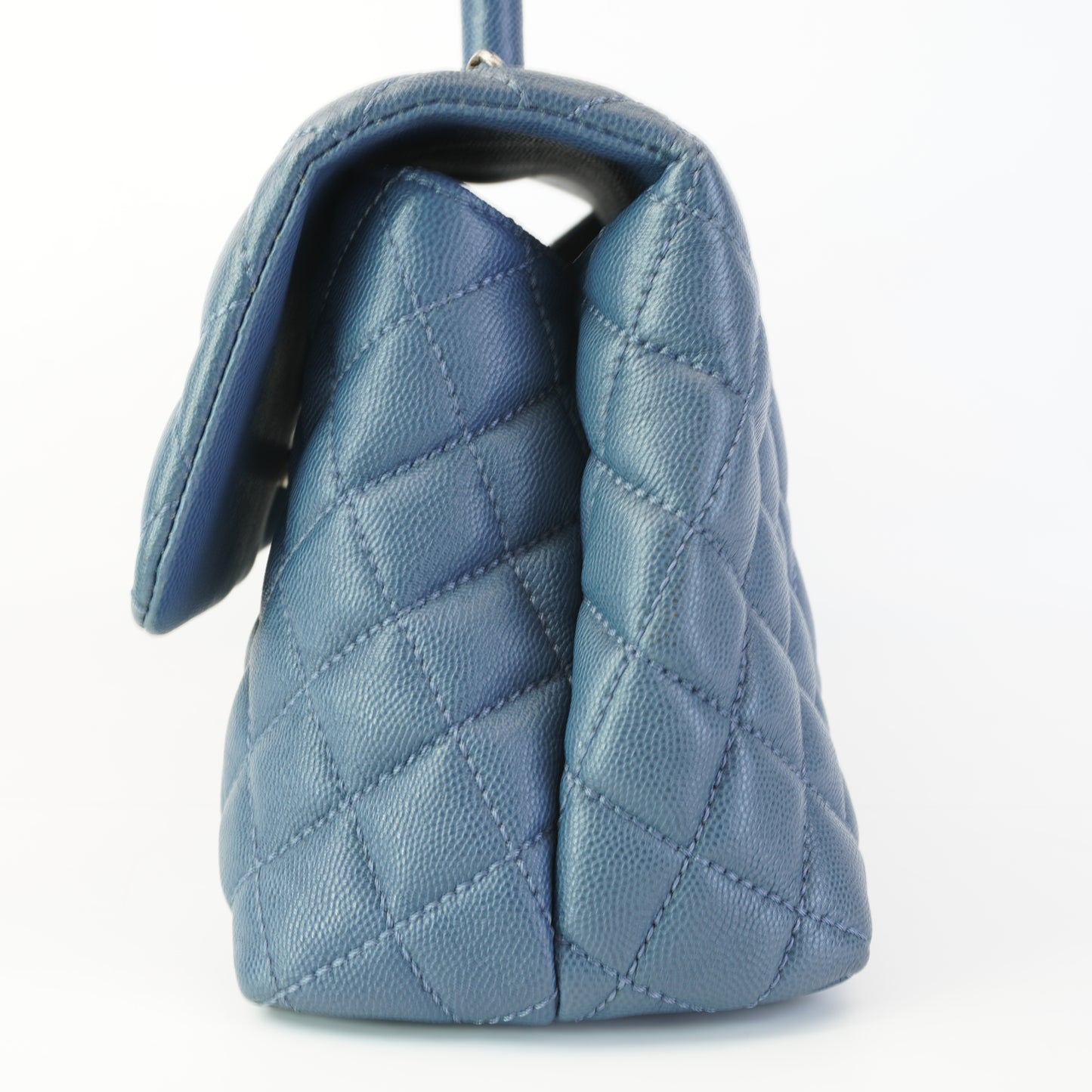 Chanel Coco Handle Blue