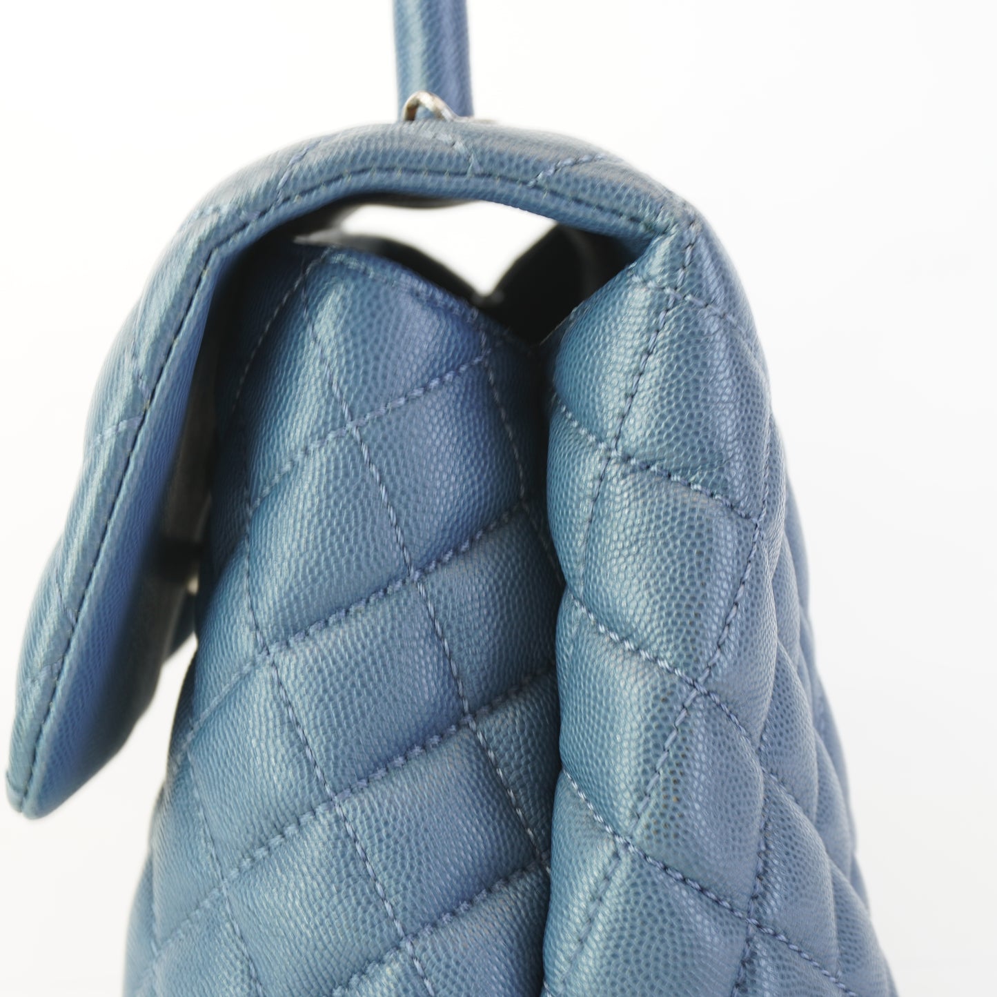 Chanel Coco Handle Blue