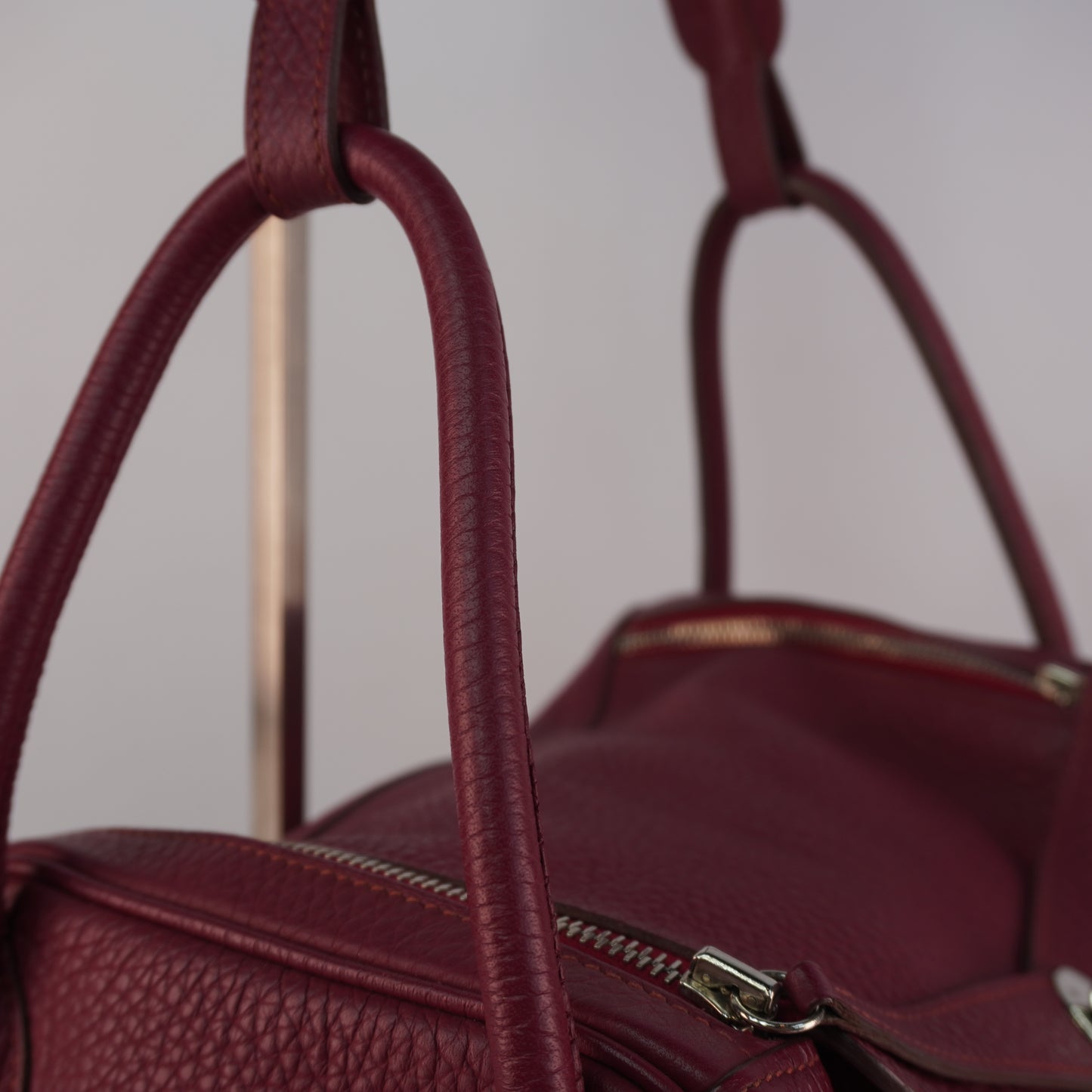 Hermes Lindy Bag Burgundy