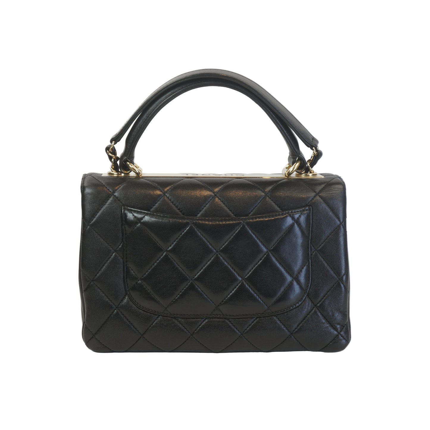 Chanel Trendy CC Top Handle Flap Bag GHW Small