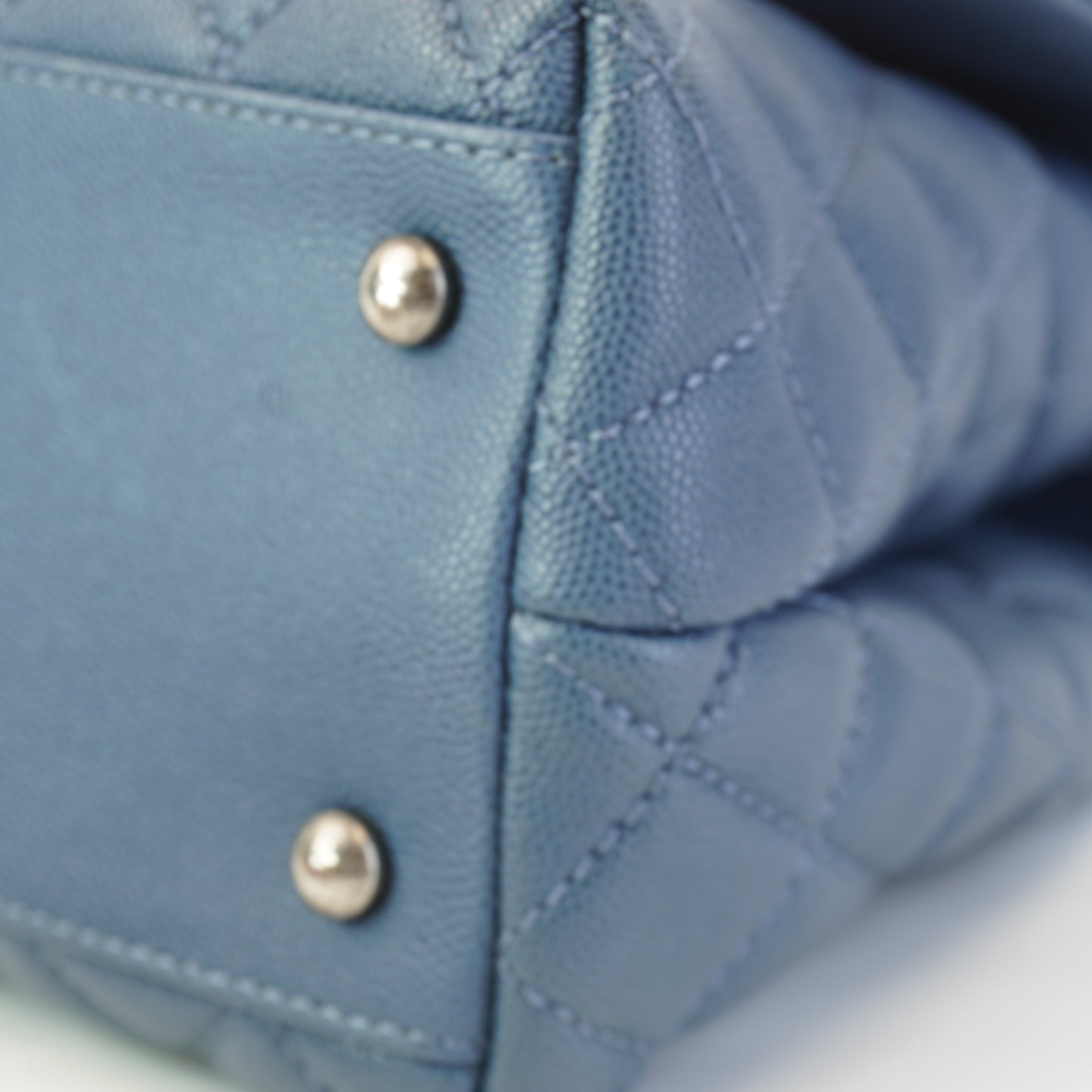 Chanel Coco Handle Blue